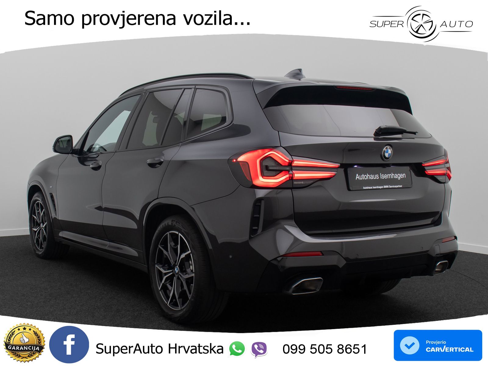 BMW X3 30d xDrive Steptronic M Sport LED+GR SJED+ACC