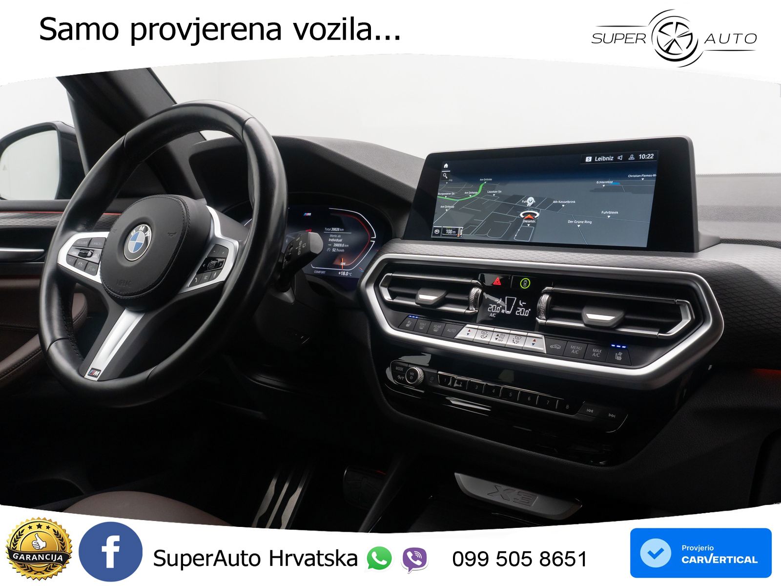 BMW X3 30d xDrive Steptronic M Sport LED+GR SJED+ACC
