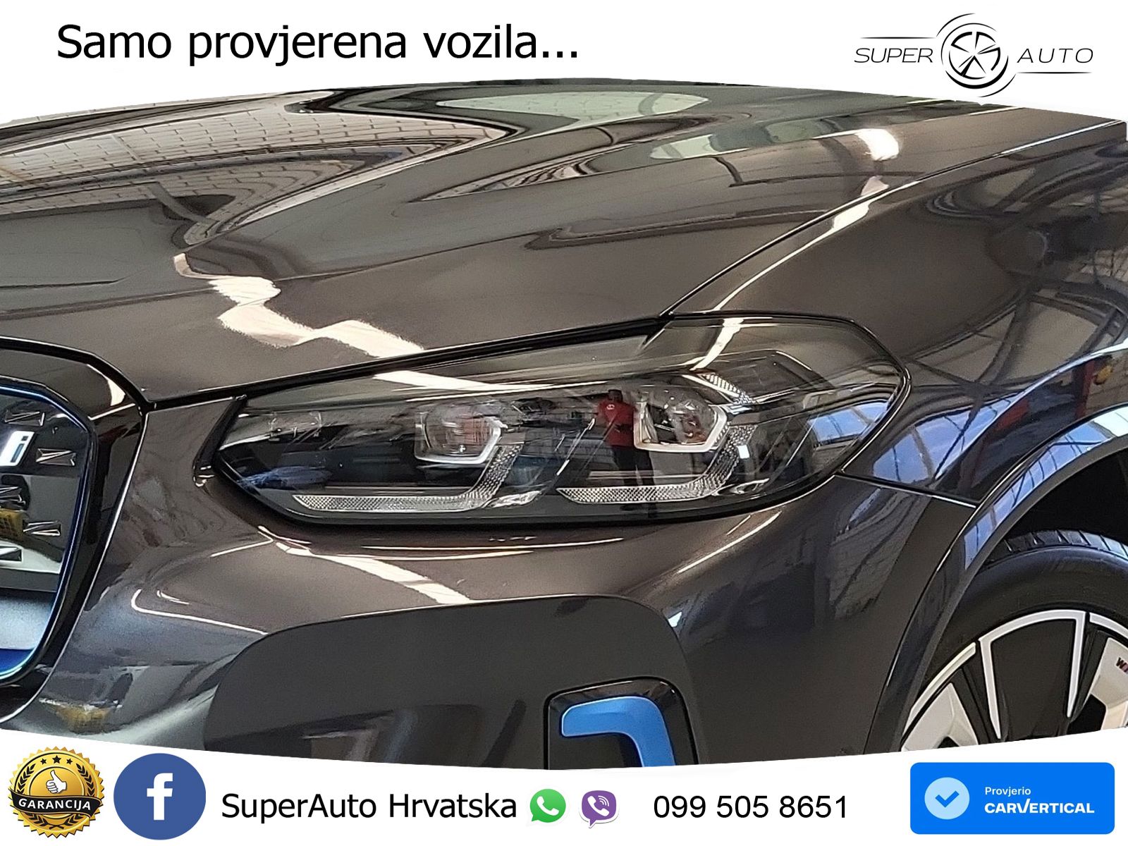 BMW iX3 80 kWh (286 KS)
