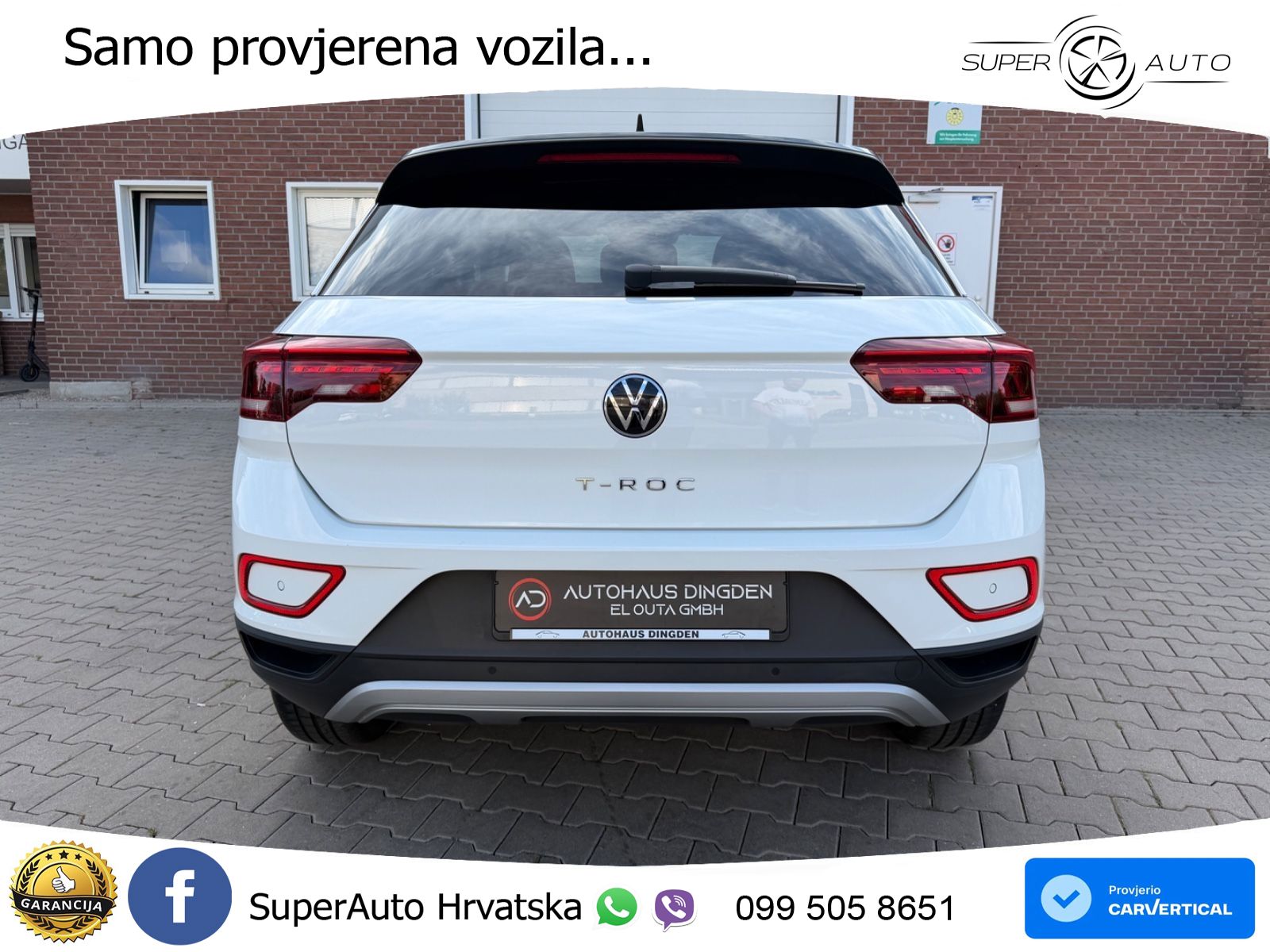 Volkswagen T-Roc 1.5 TSI (150 KS) DSG LED+GR SJED+ACC
