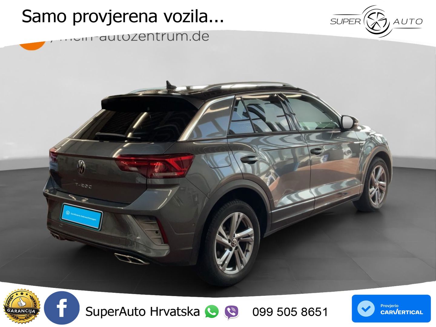 Volkswagen T-Roc 2.0 TDI (150 KS) DSG LED+GR SJED+ACC