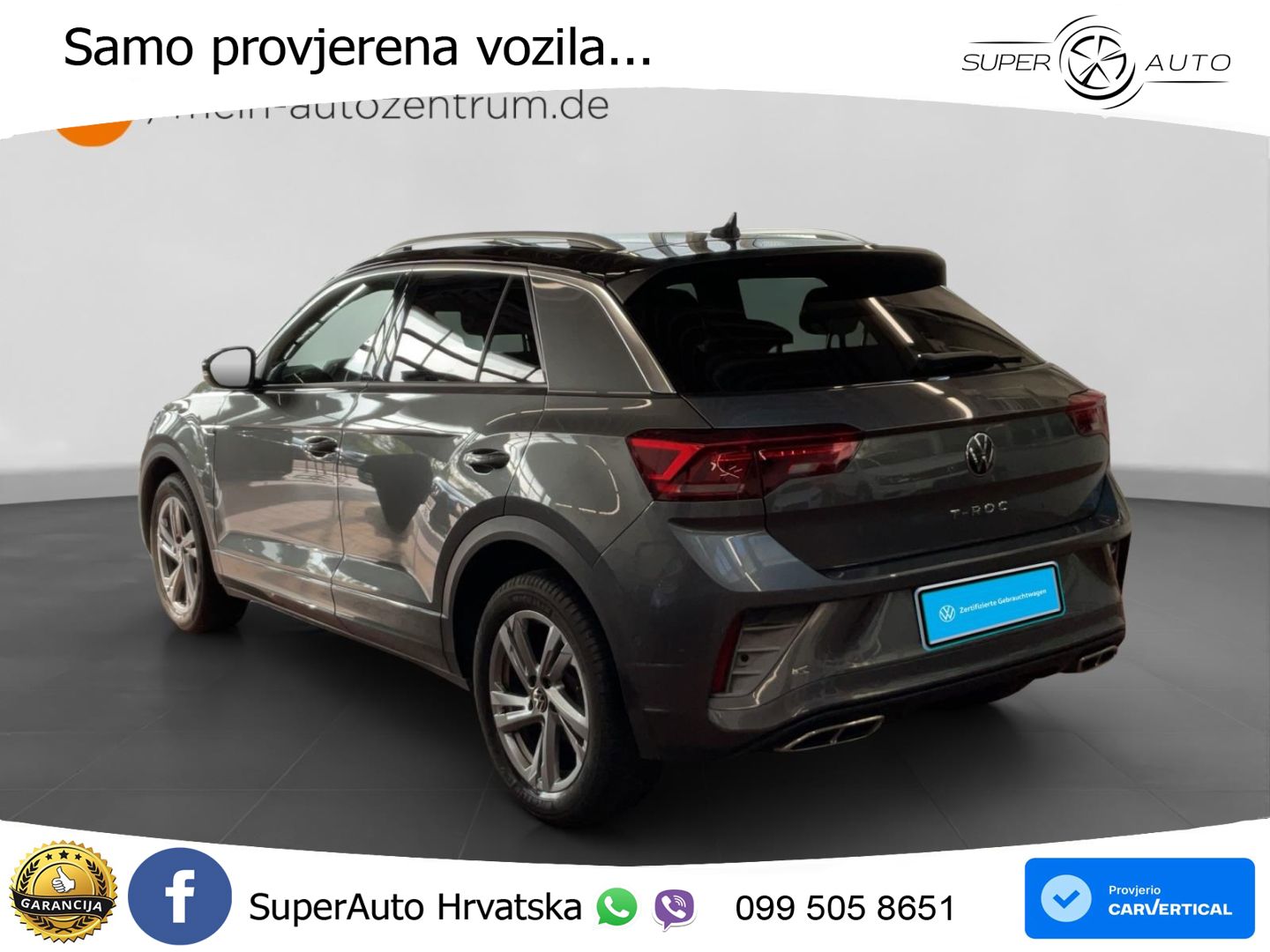 Volkswagen T-Roc 2.0 TDI (150 KS) DSG LED+GR SJED+ACC