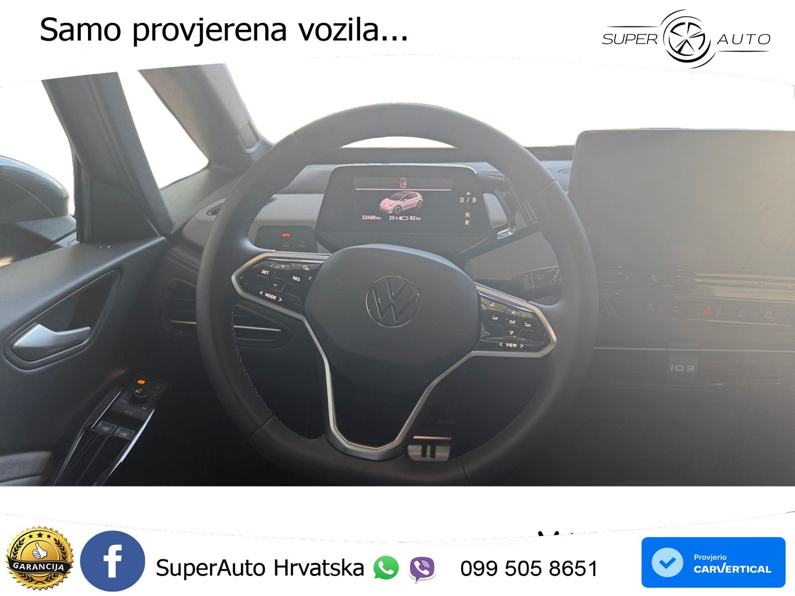Volkswagen ID.3 Pro 62 kWh (204 KS) LED+GR SJED+ACC