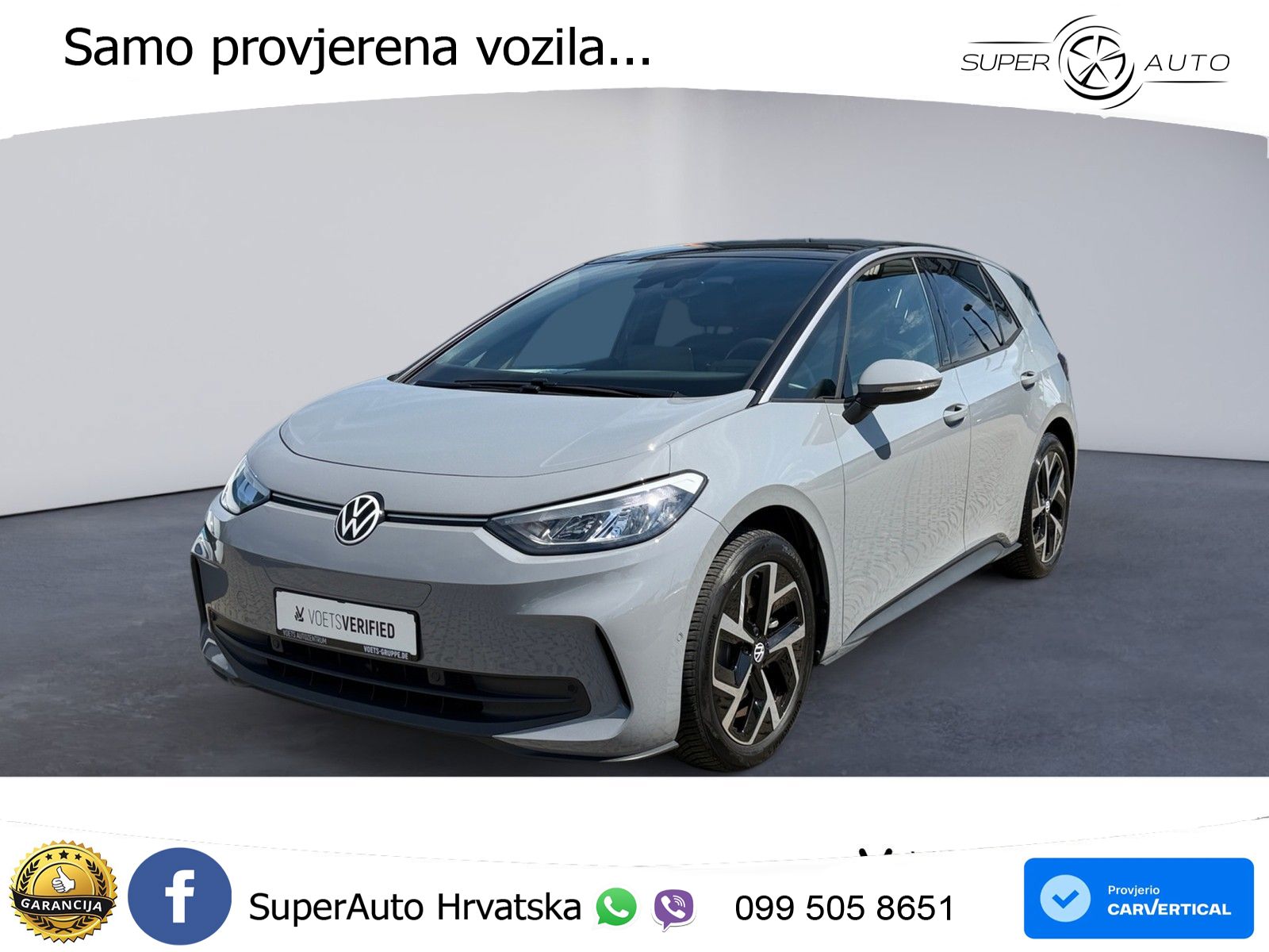 Volkswagen ID.3 Pro 62 kWh (204 KS) LED+GR SJED+ACC
