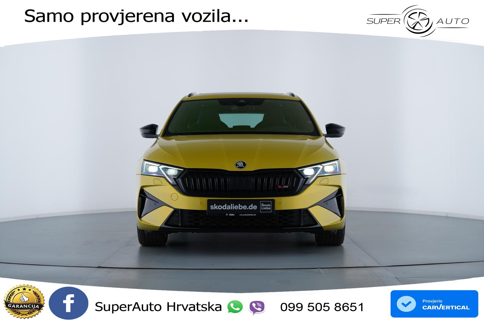 Škoda Octavia Combi RS 2.0 TSI (265 KS) DSG LED+GR SJED+ACC