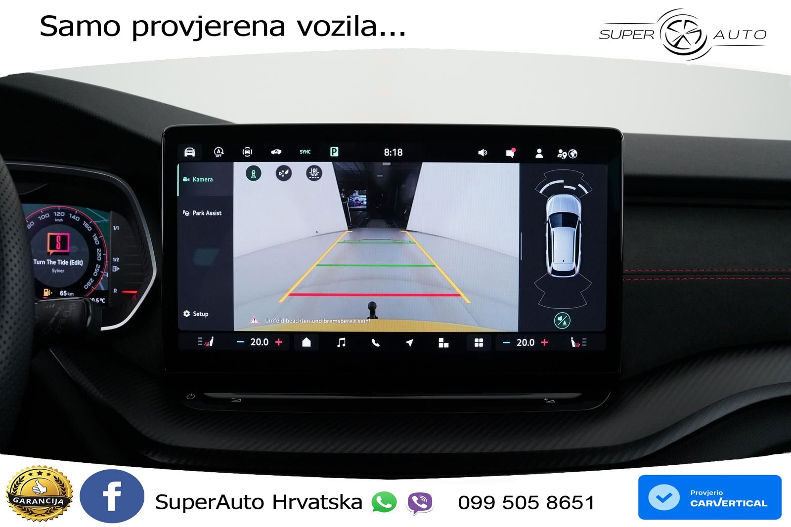 Škoda Octavia Combi RS 2.0 TSI (265 KS) DSG LED+GR SJED+ACC