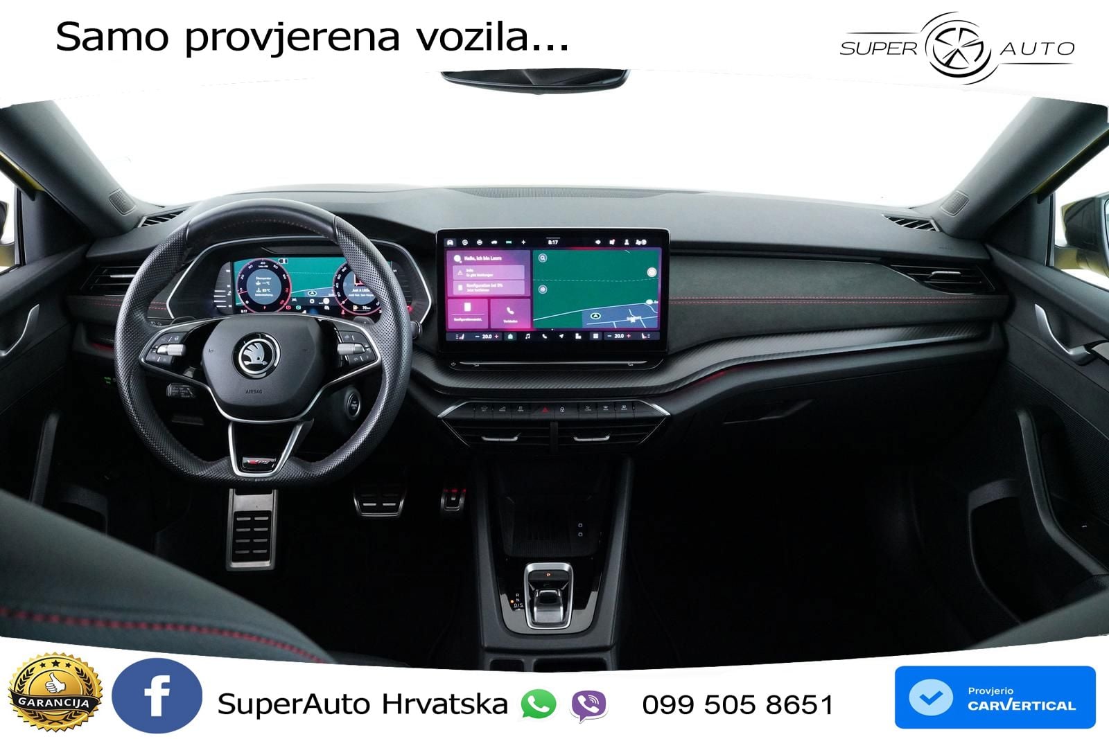 Škoda Octavia Combi RS 2.0 TSI (265 KS) DSG LED+GR SJED+ACC