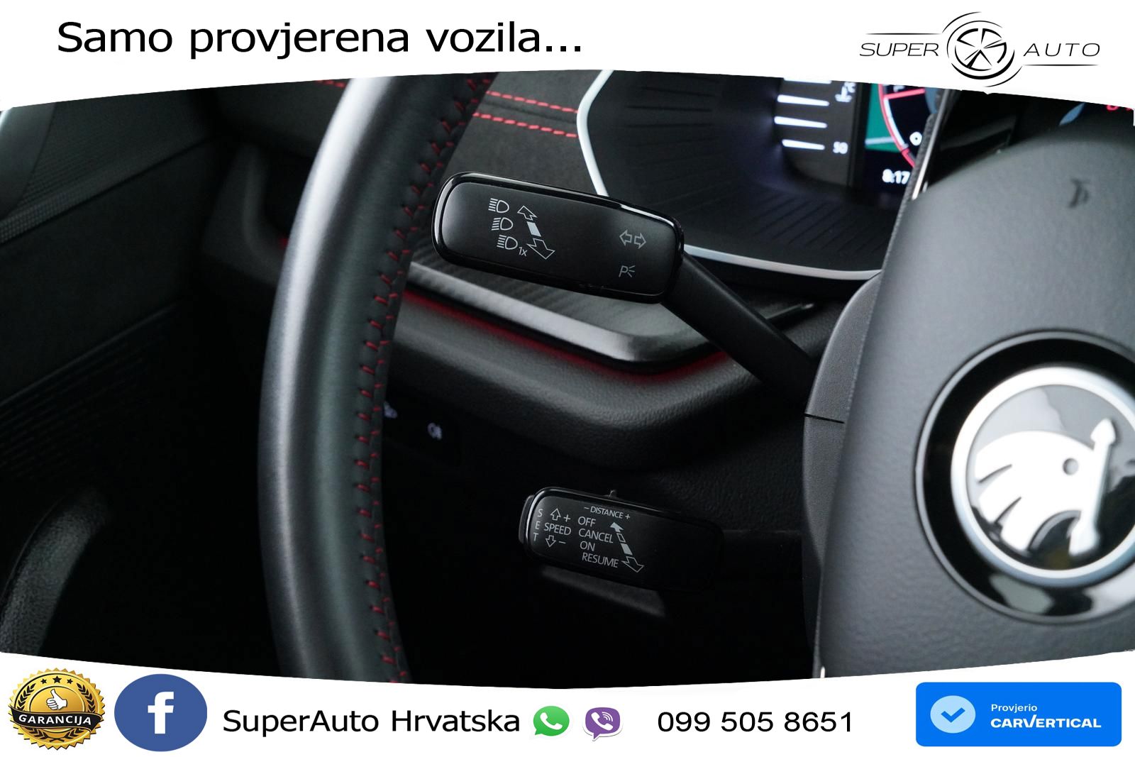 Škoda Octavia Combi RS 2.0 TSI (265 KS) DSG LED+GR SJED+ACC