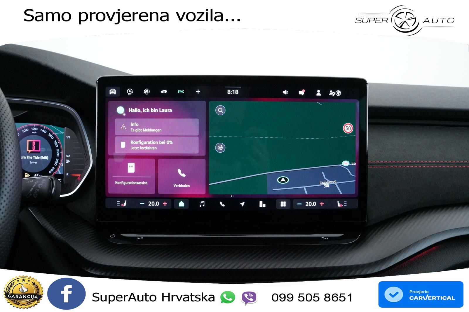 Škoda Octavia Combi RS 2.0 TSI (265 KS) DSG LED+GR SJED+ACC