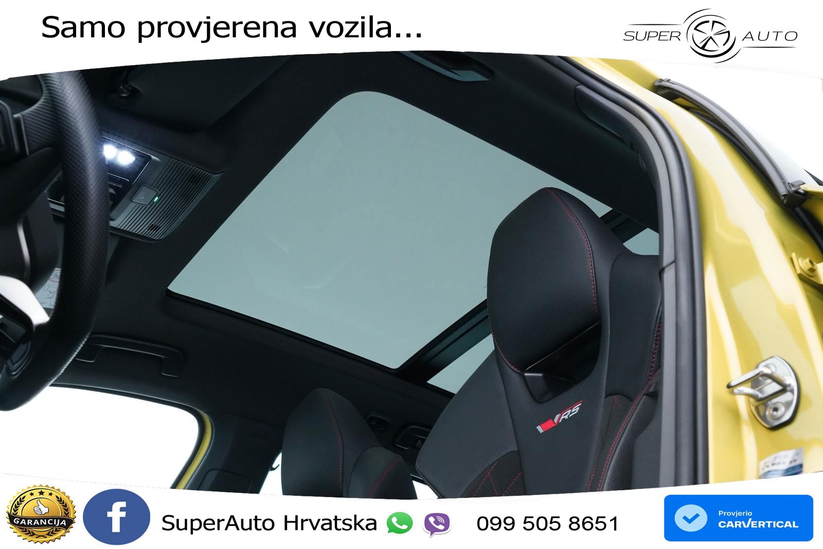 Škoda Octavia Combi RS 2.0 TSI (265 KS) DSG LED+GR SJED+ACC