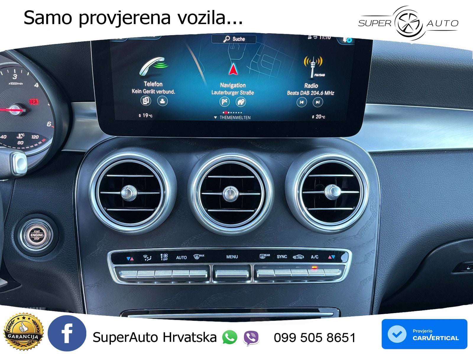 Mercedes GLC 200d (163 KS) 4MATIC G-TRONIC LED+GR SJED+ACC