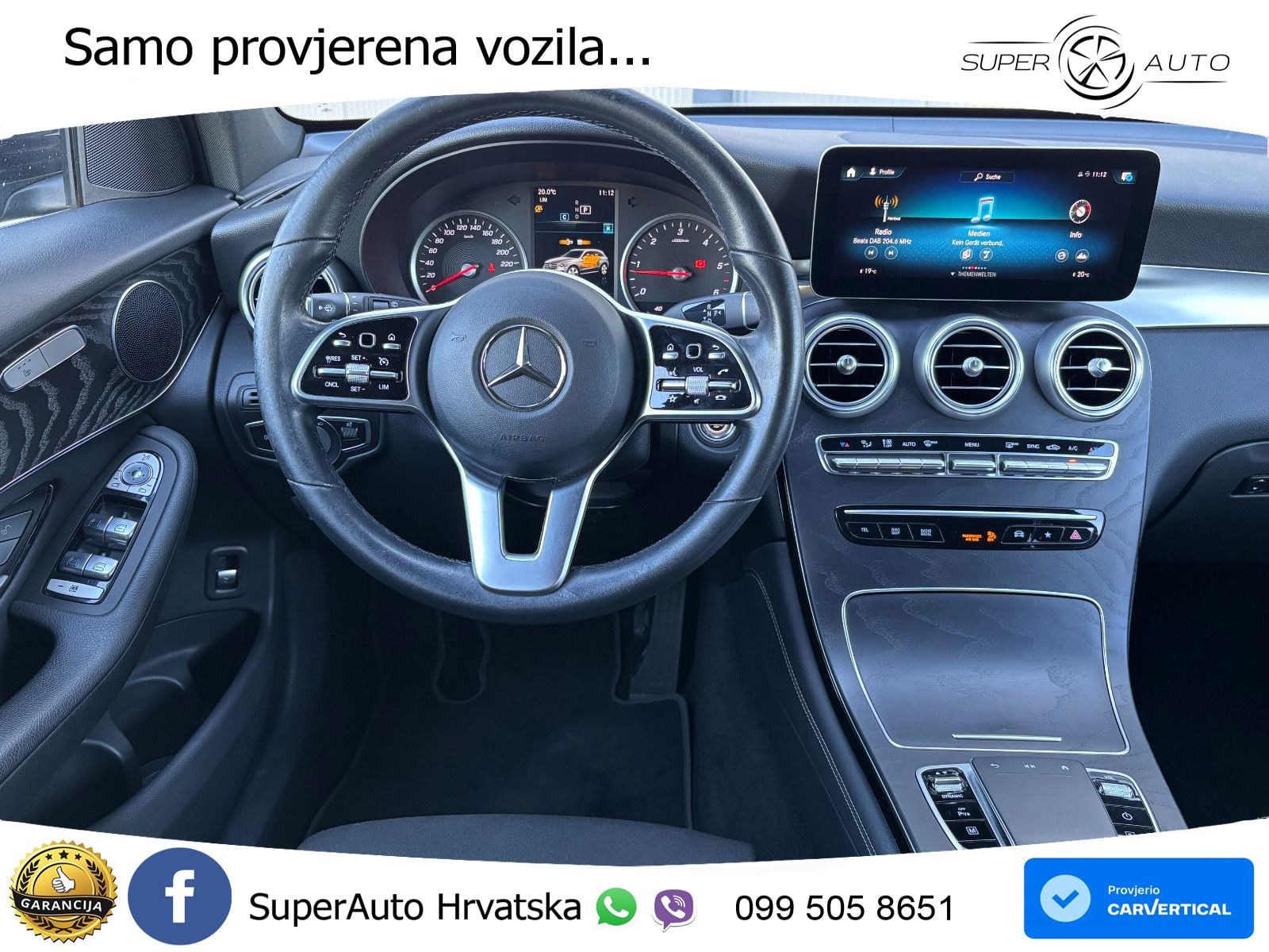 Mercedes GLC 200d (163 KS) 4MATIC G-TRONIC LED+GR SJED+ACC