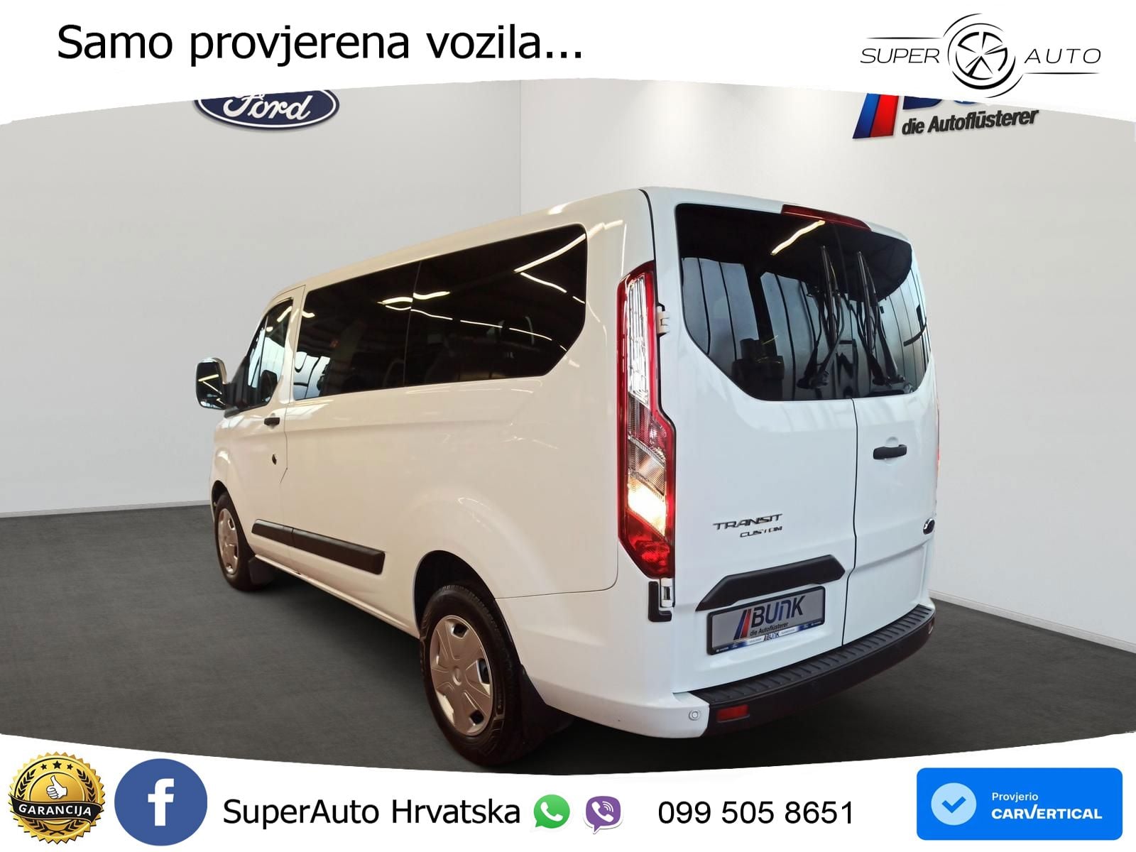 Ford Transit Custom L1 Trend 2.0L / Sicht-Paket 131 KS