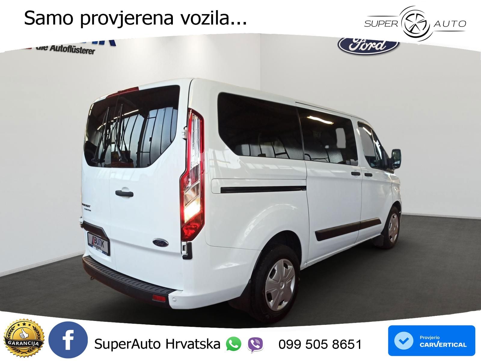 Ford Transit Custom L1 Trend 2.0L / Sicht-Paket 131 KS
