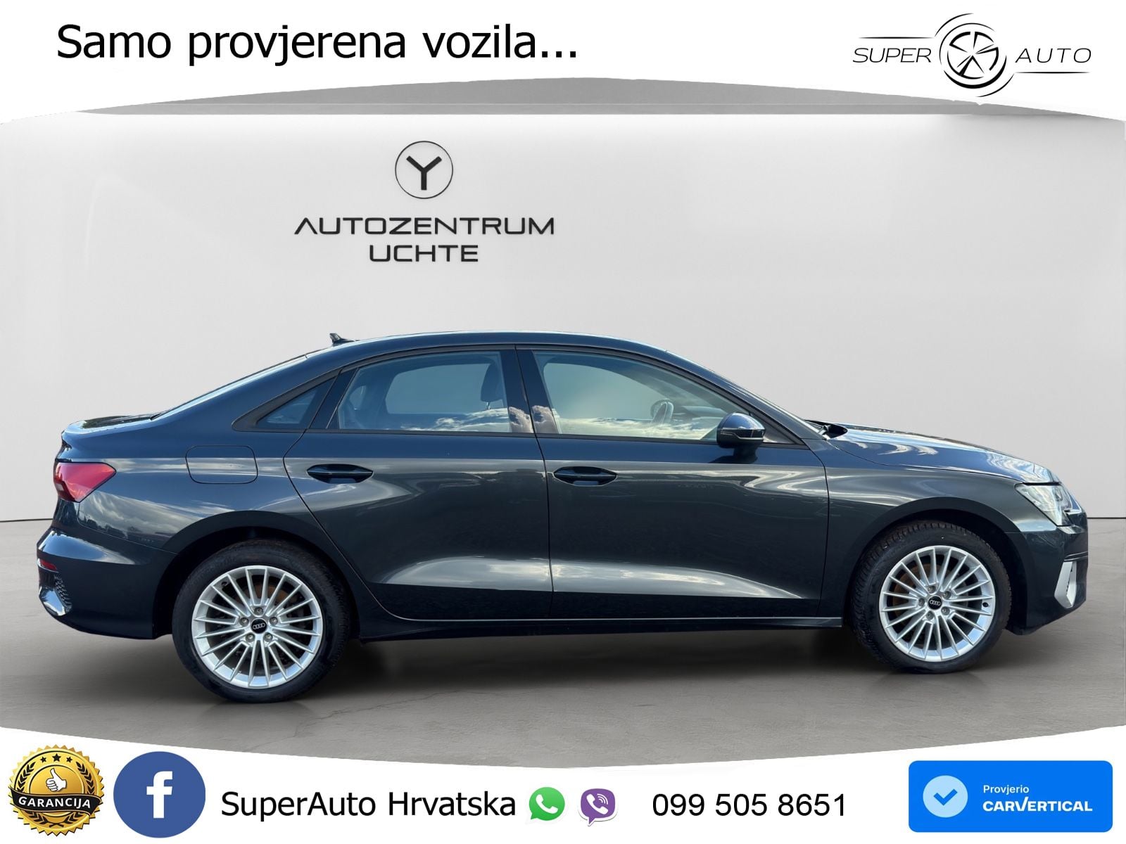 Audi A3 Limuzina 35 TFSI (150 KS) S tronic advanced LED+GR SJED+ACC