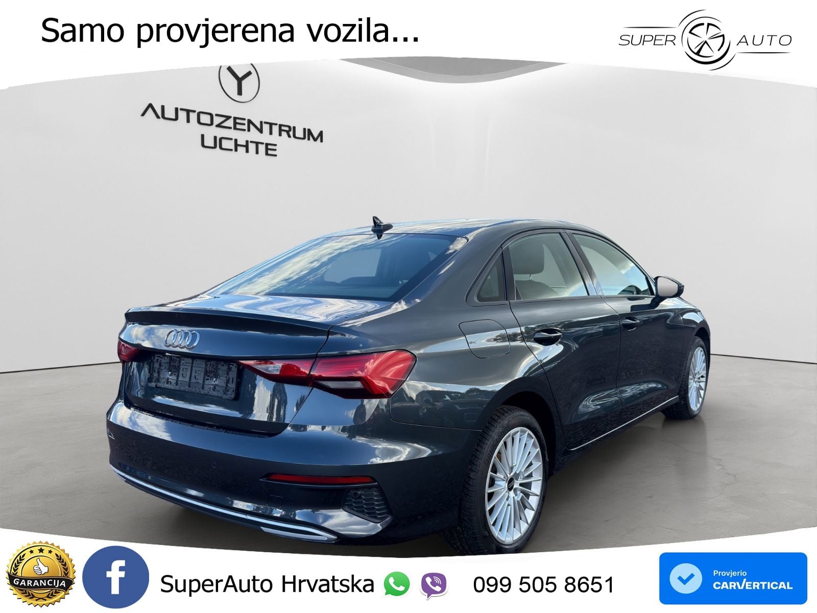 Audi A3 Limuzina 35 TFSI (150 KS) S tronic advanced LED+GR SJED+ACC