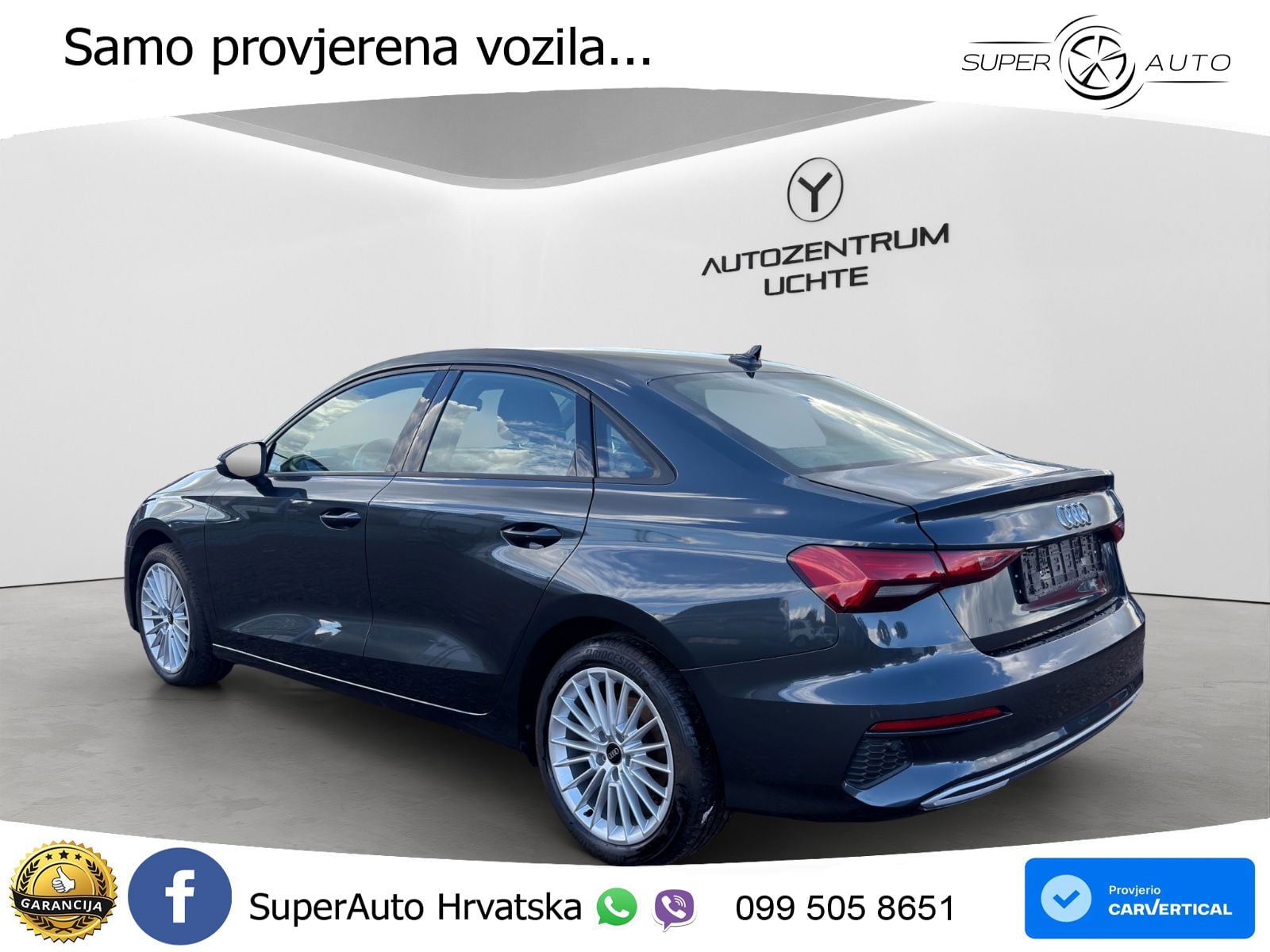 Audi A3 Limuzina 35 TFSI (150 KS) S tronic advanced LED+GR SJED+ACC