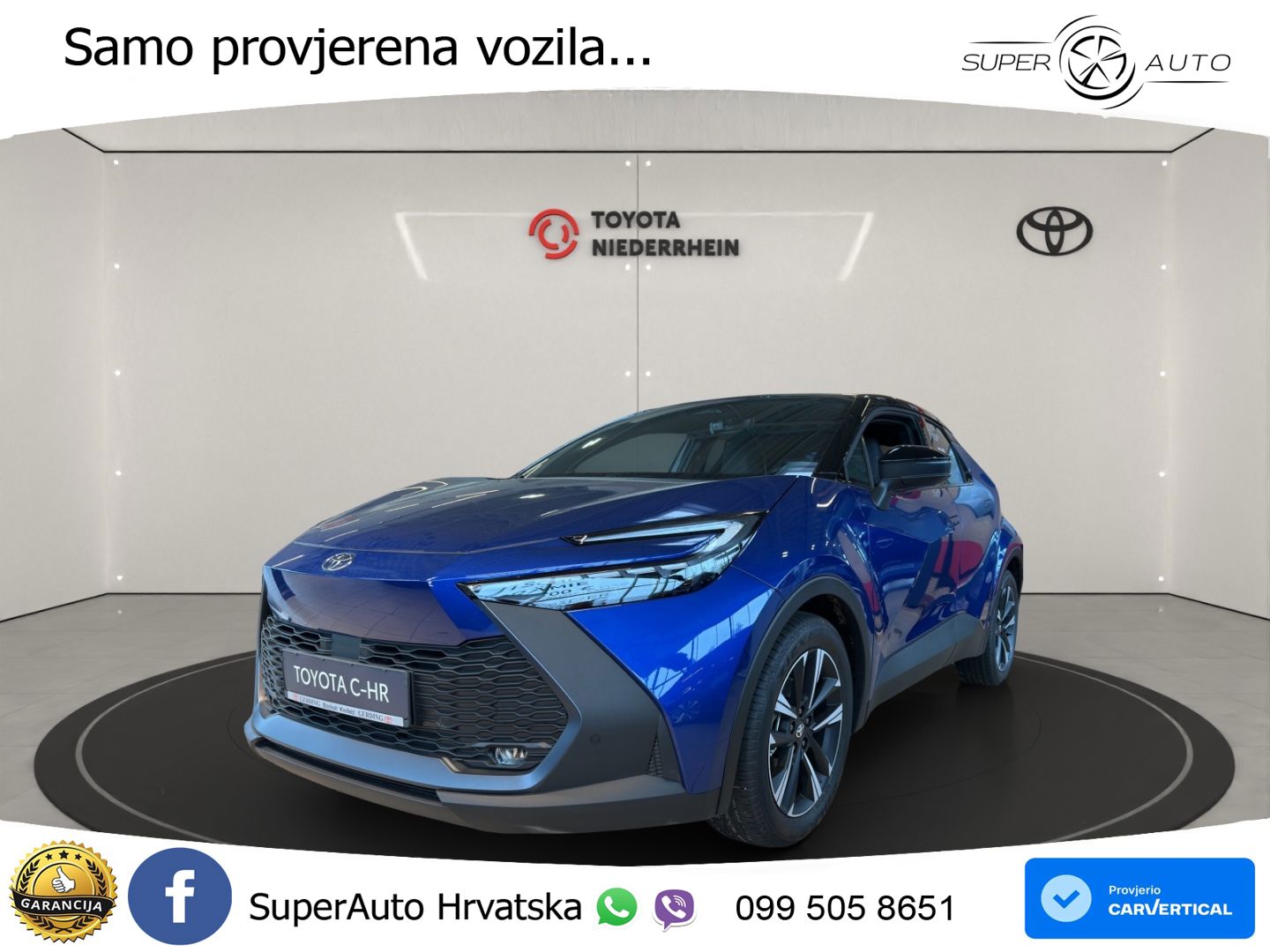 Toyota C-HR 1.8 (140 KS) Hybrid e-CVT Team D LED+GR SJED+ACC