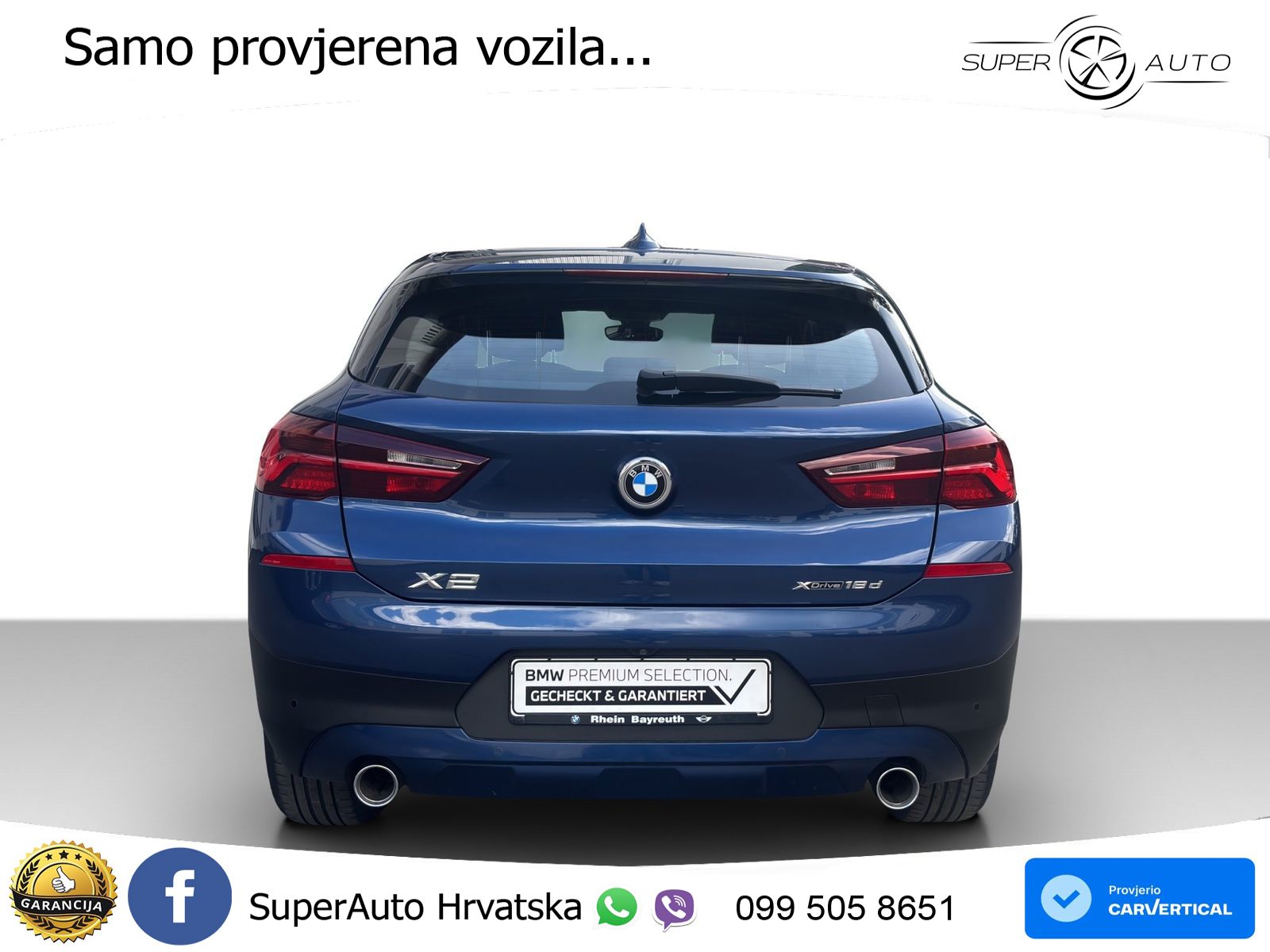 BMW X2 xDrive18d Steptronic LED+GR SJED+ACC