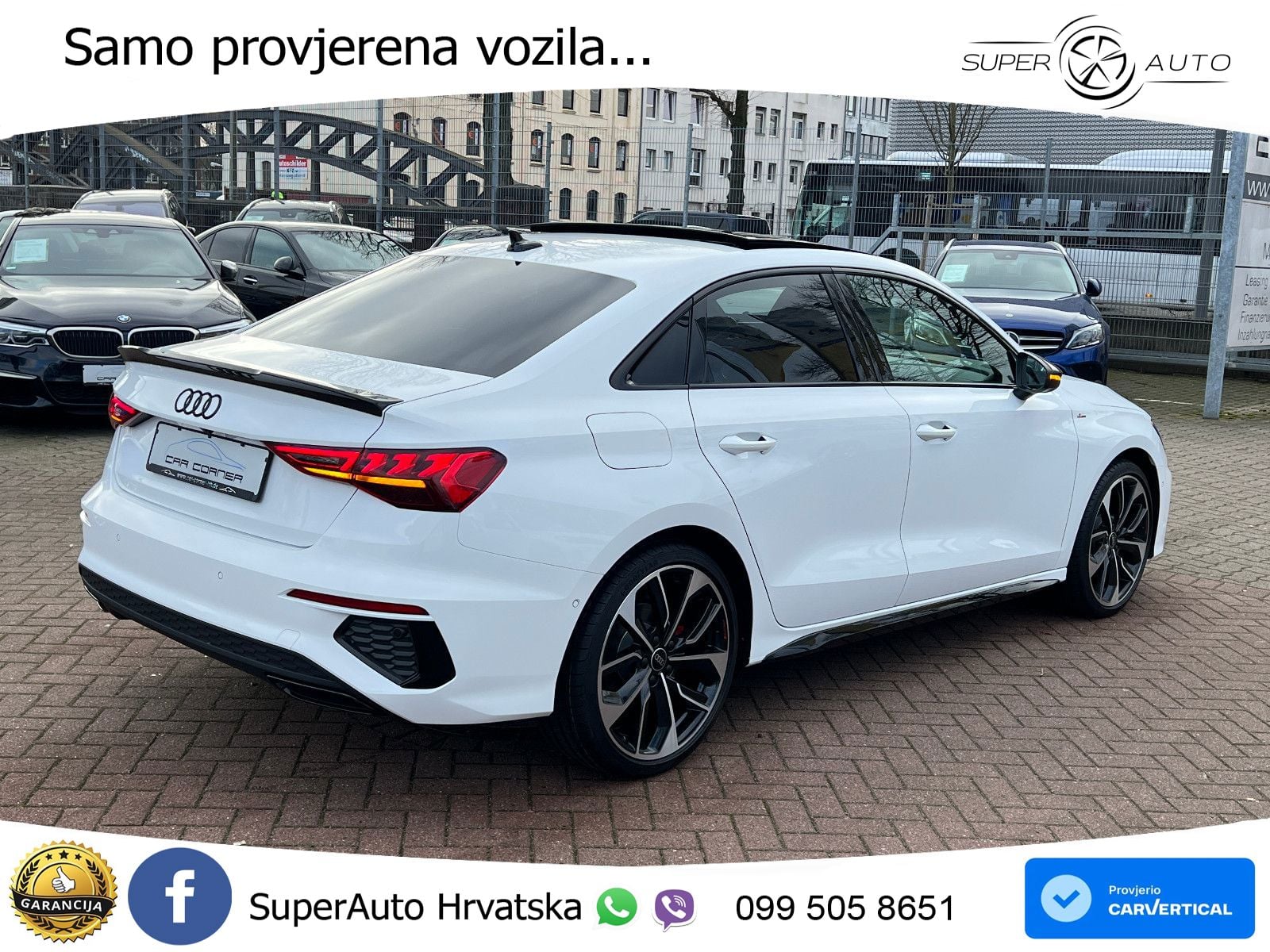 Audi A3 Limuzina 35 TFSI (150 KS) S tronic S line LED+ACC