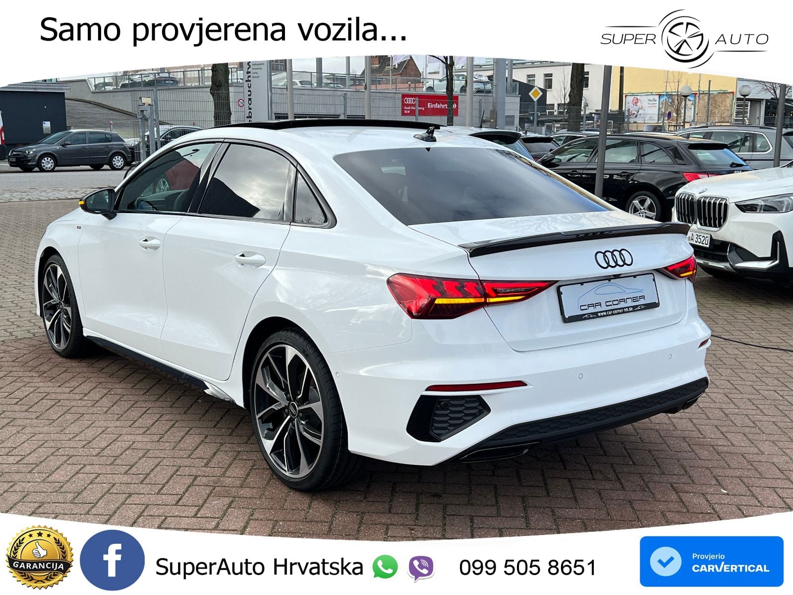 Audi A3 Limuzina 35 TFSI (150 KS) S tronic S line LED+ACC