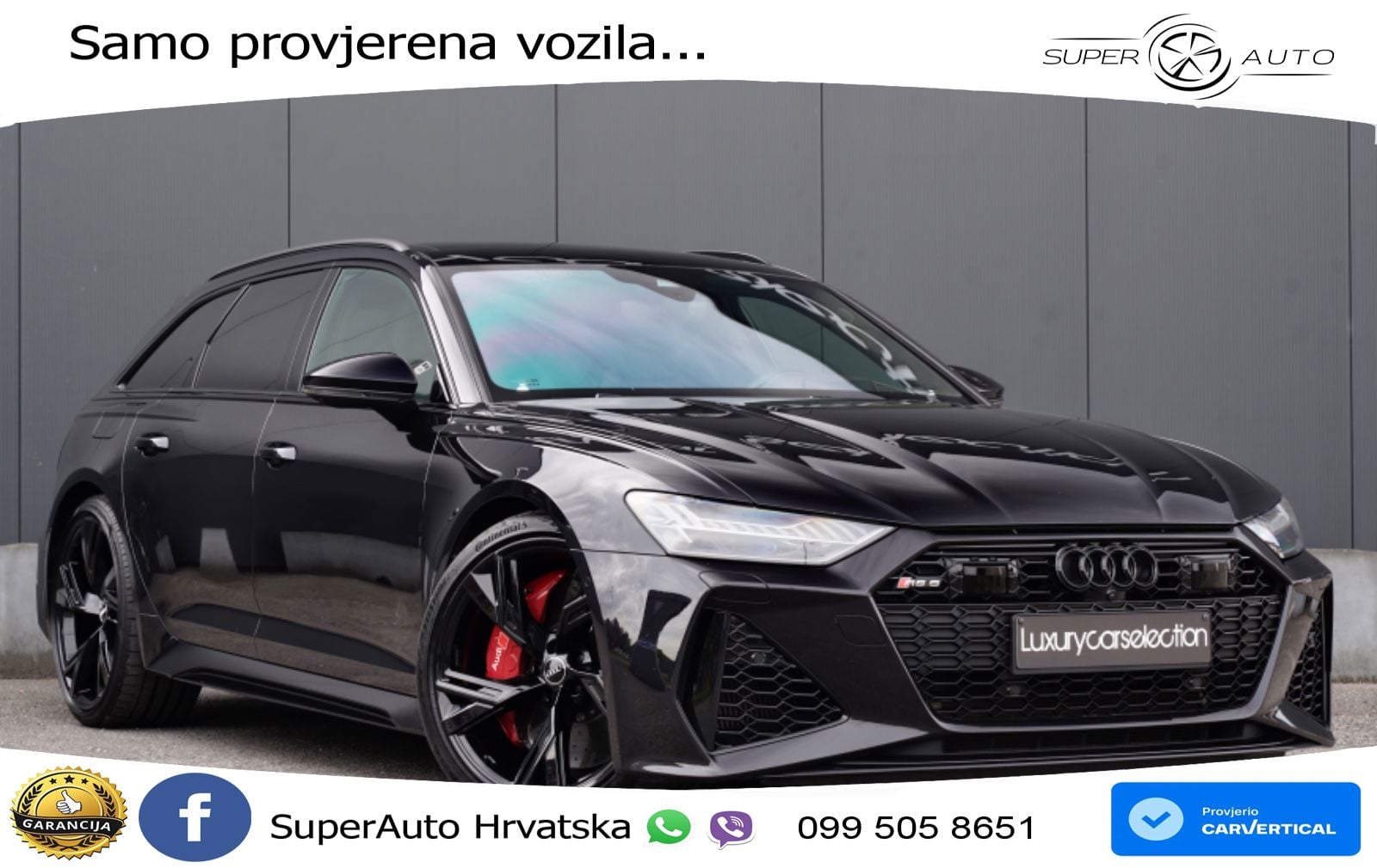 Audi RS6 Avant 4.0 TFSI V8 (600 KS) quattro Tiptronic LED+GR SJED+ACC