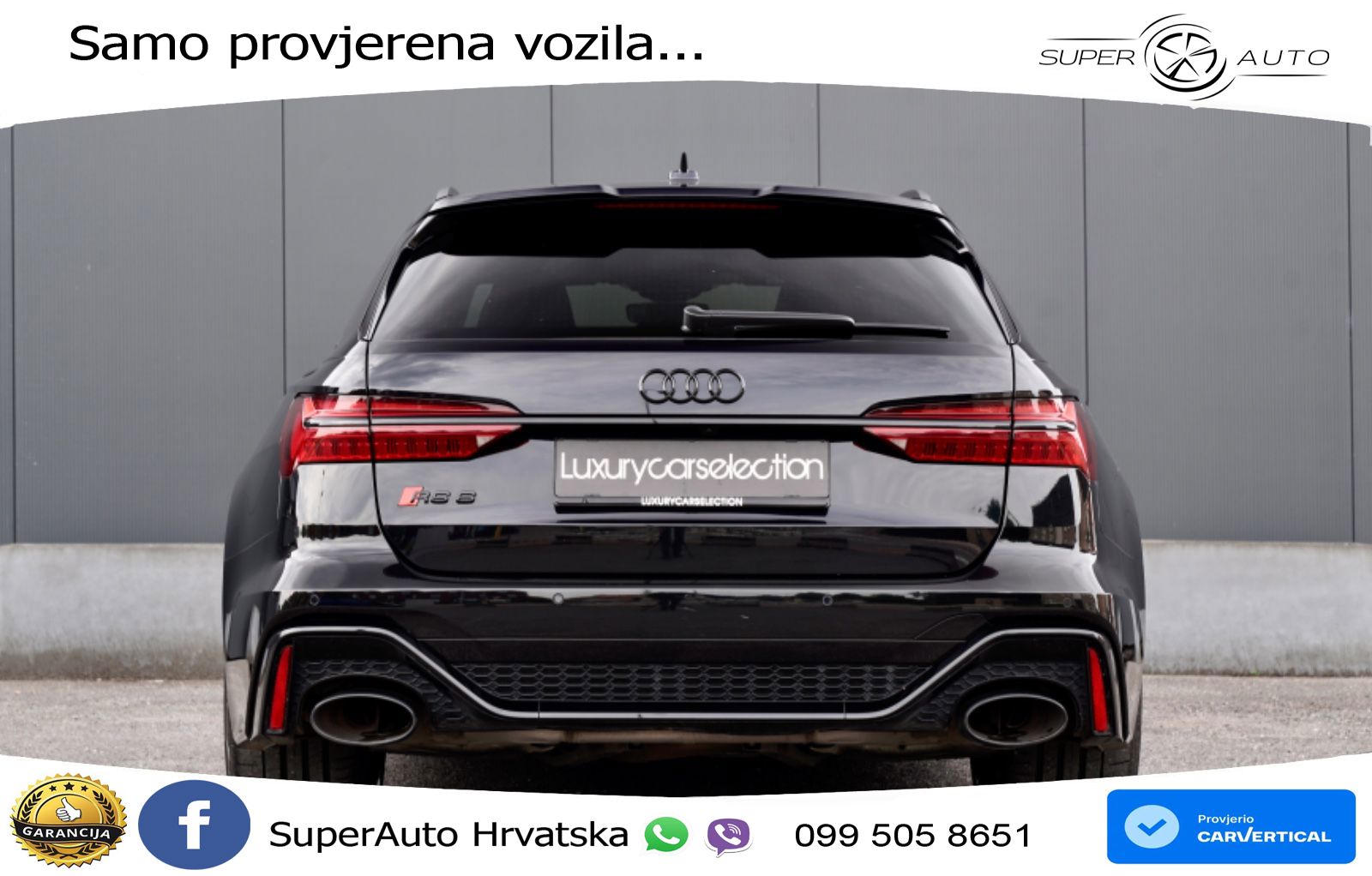 Audi RS6 Avant 4.0 TFSI V8 (600 KS) quattro Tiptronic LED+GR SJED+ACC