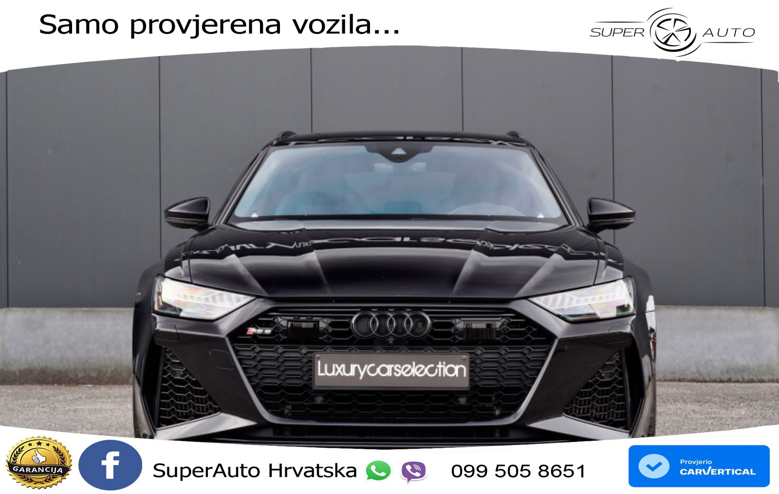 Audi RS6 Avant 4.0 TFSI V8 (600 KS) quattro Tiptronic LED+GR SJED+ACC