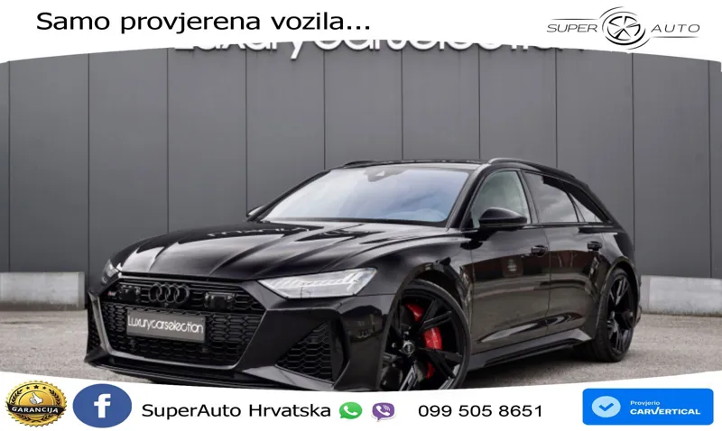Audi RS6 Avant 4.0 TFSI V8 (600 KS) quattro Tiptronic LED+GR SJED+ACC
