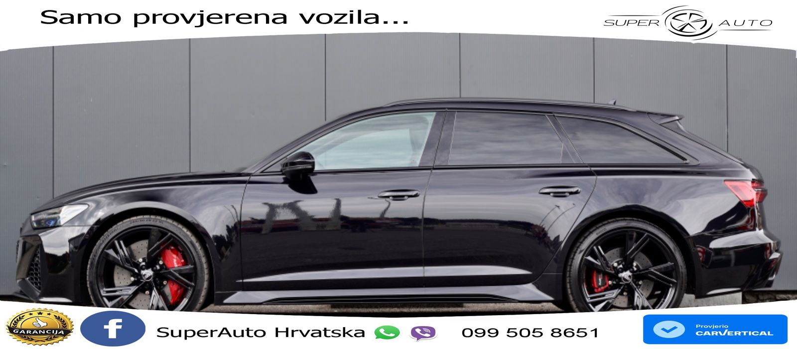 Audi RS6 Avant 4.0 TFSI V8 (600 KS) quattro Tiptronic LED+GR SJED+ACC