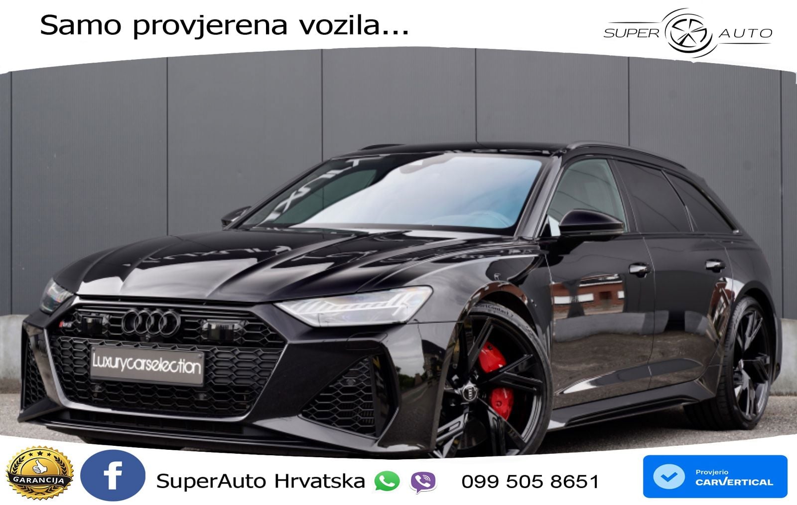 Audi RS6 Avant 4.0 TFSI V8 (600 KS) quattro Tiptronic LED+GR SJED+ACC