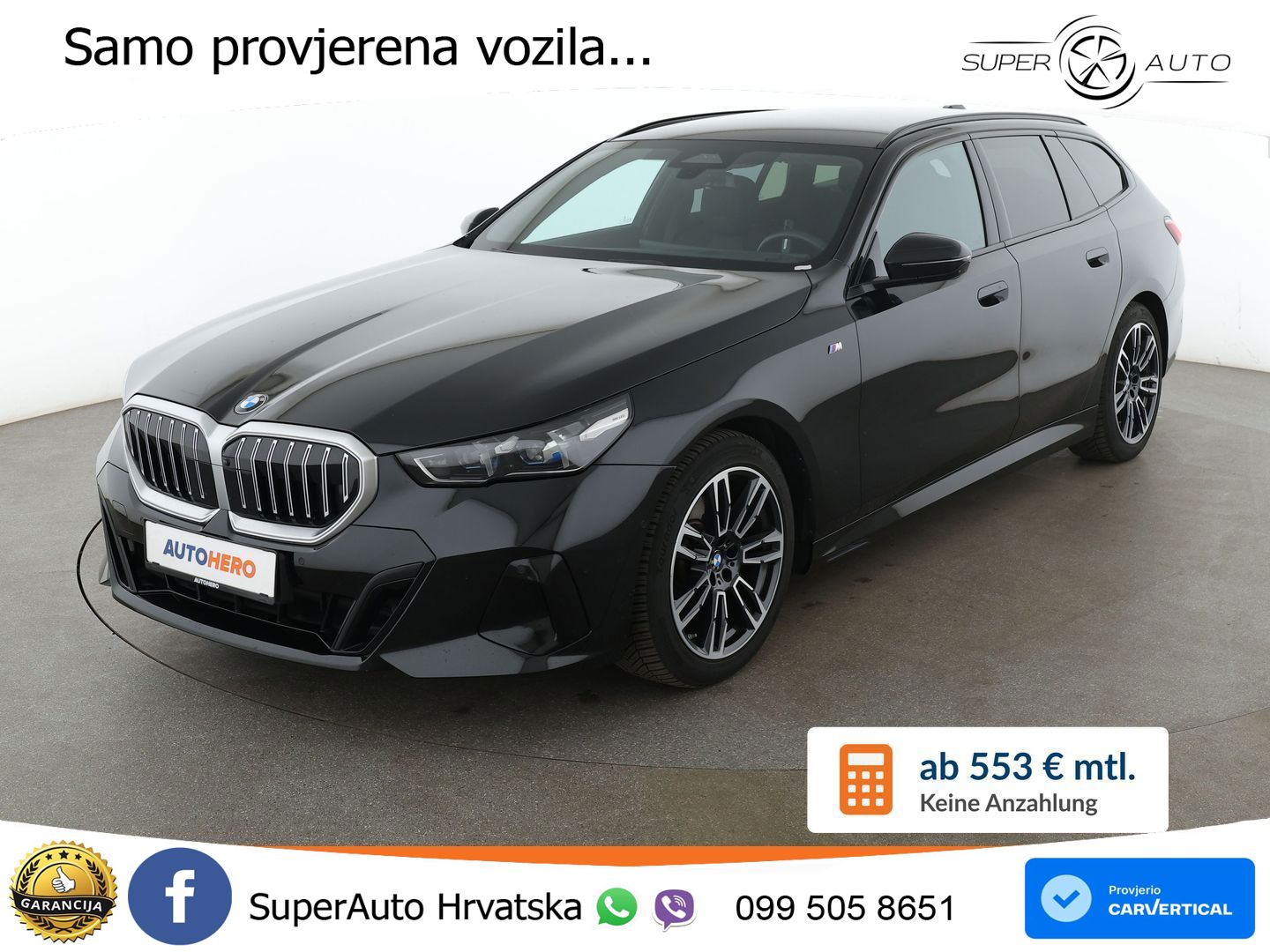 BMW 520d Touring (197 KS) Steptronic M Sport