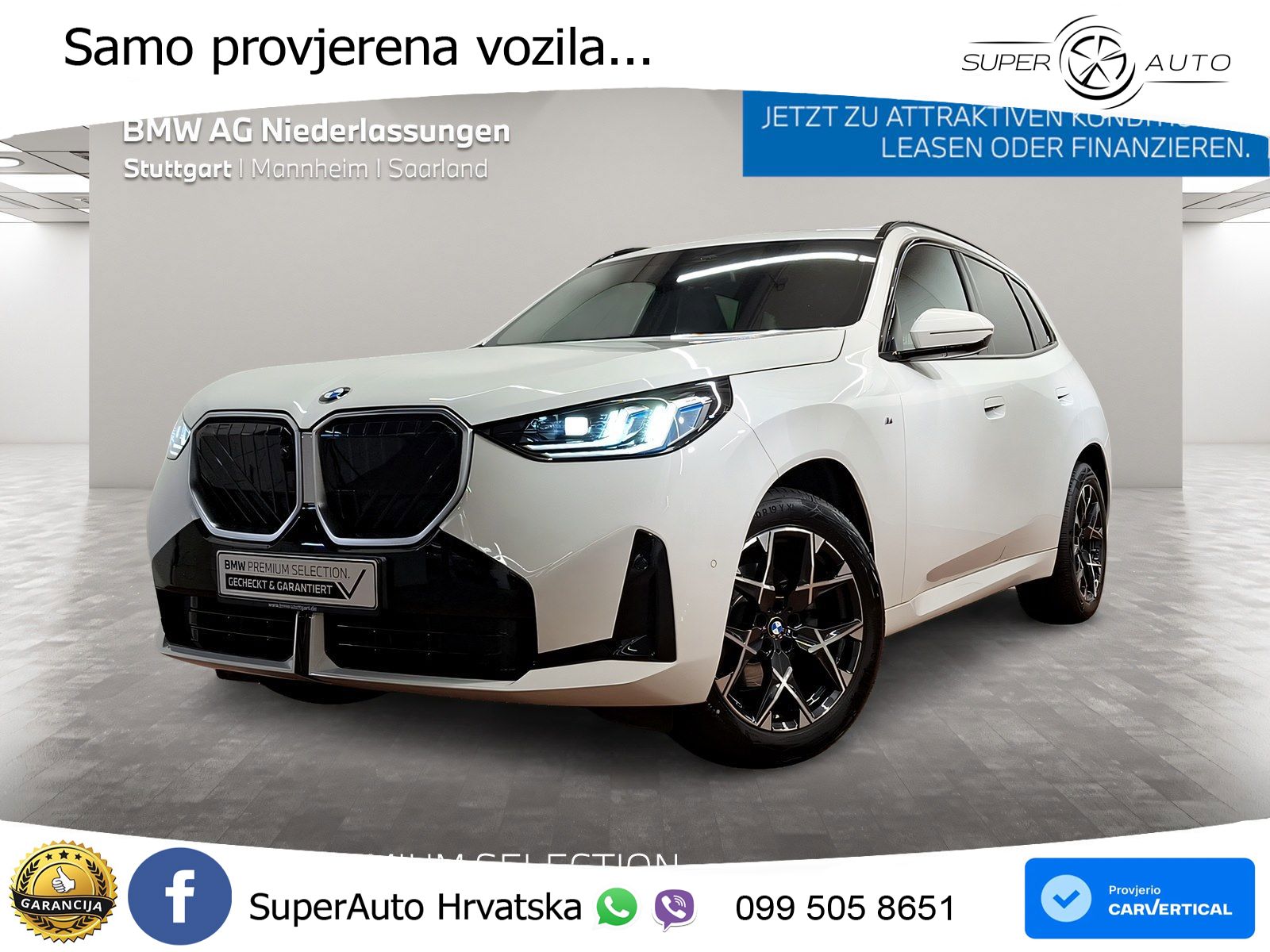 BMW X3 20d xDrive Steptronic M Sport LED+GR SJED+ACC