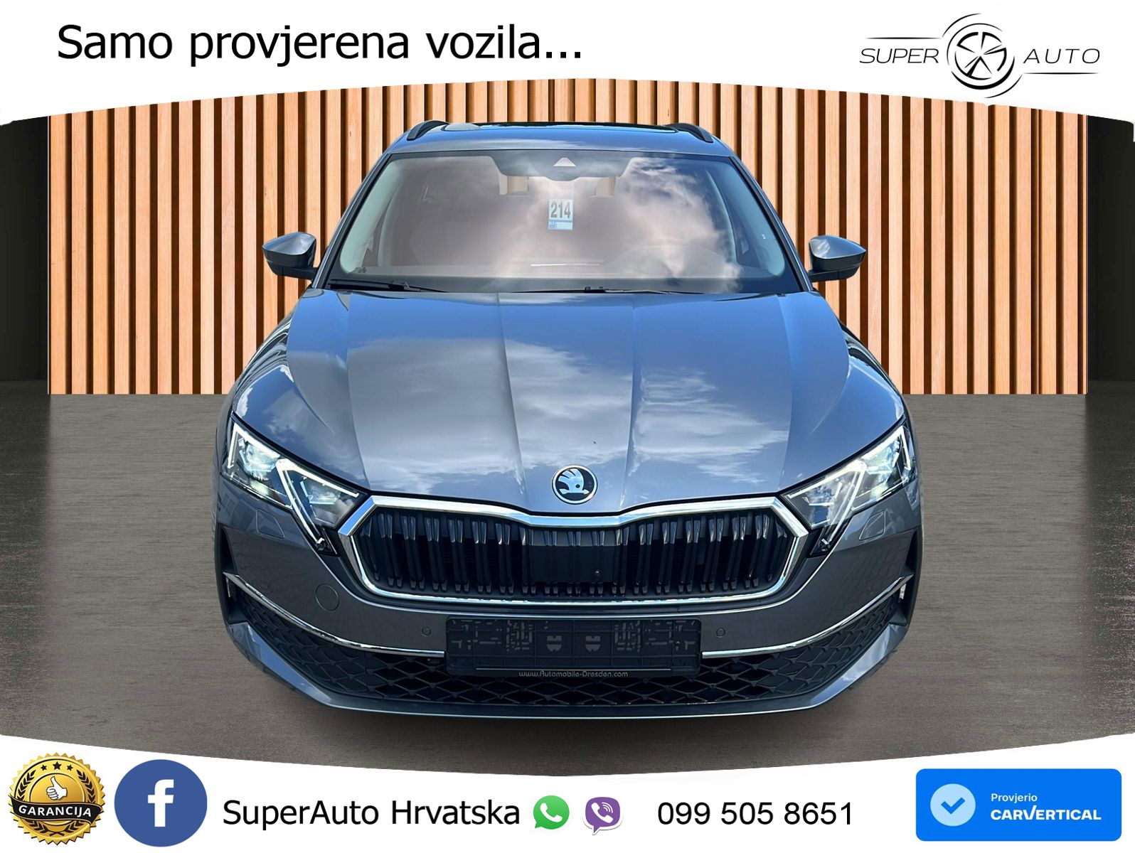 Škoda Octavia Combi 2.0 TDI (150 KS) DSG Selection LED+GR SJED+ACC