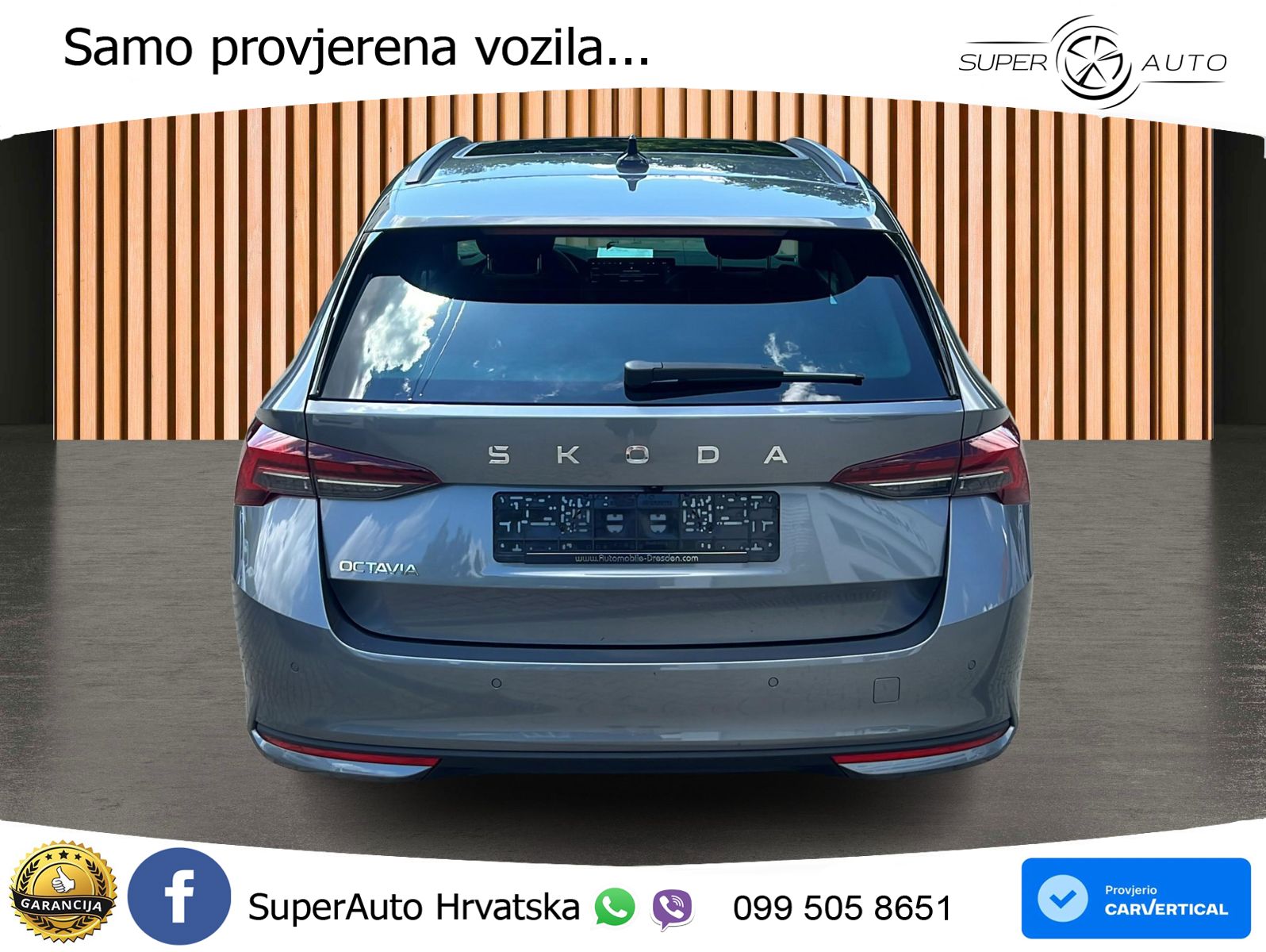 Škoda Octavia Combi 2.0 TDI (150 KS) DSG Selection LED+GR SJED+ACC