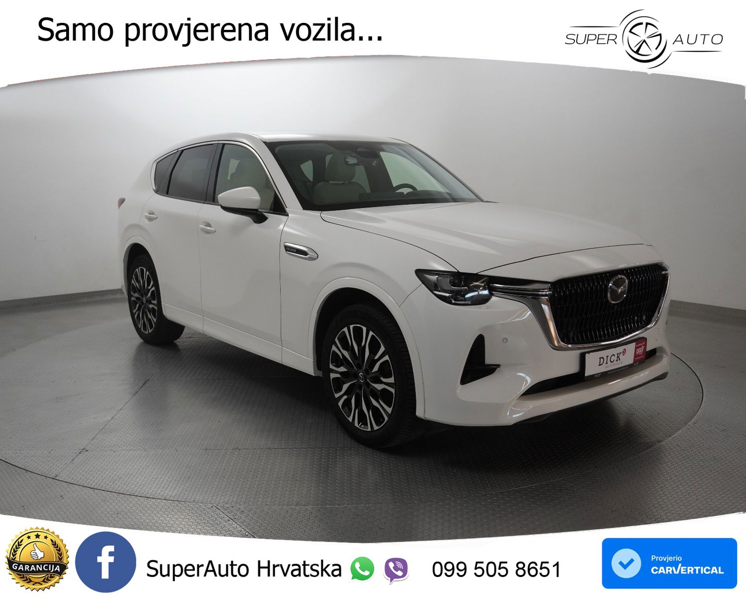 Mazda CX-60 3.3 e-Skyactiv D (254 KS) AWD Automatic LED+GR SJED+ACC