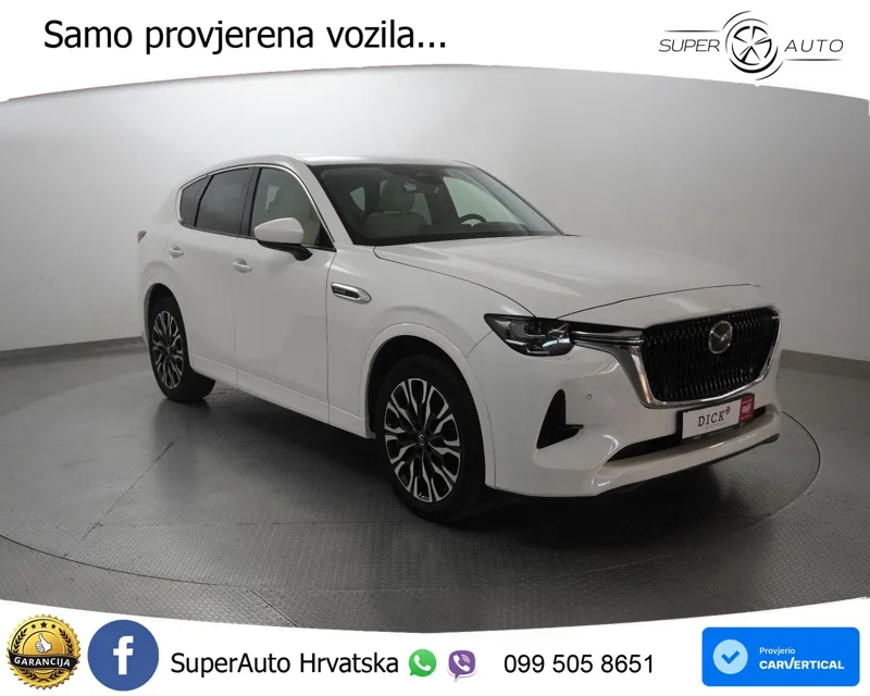 Mazda CX-60 3.3 e-Skyactiv D (254 KS) AWD Automatic LED+GR SJED+ACC