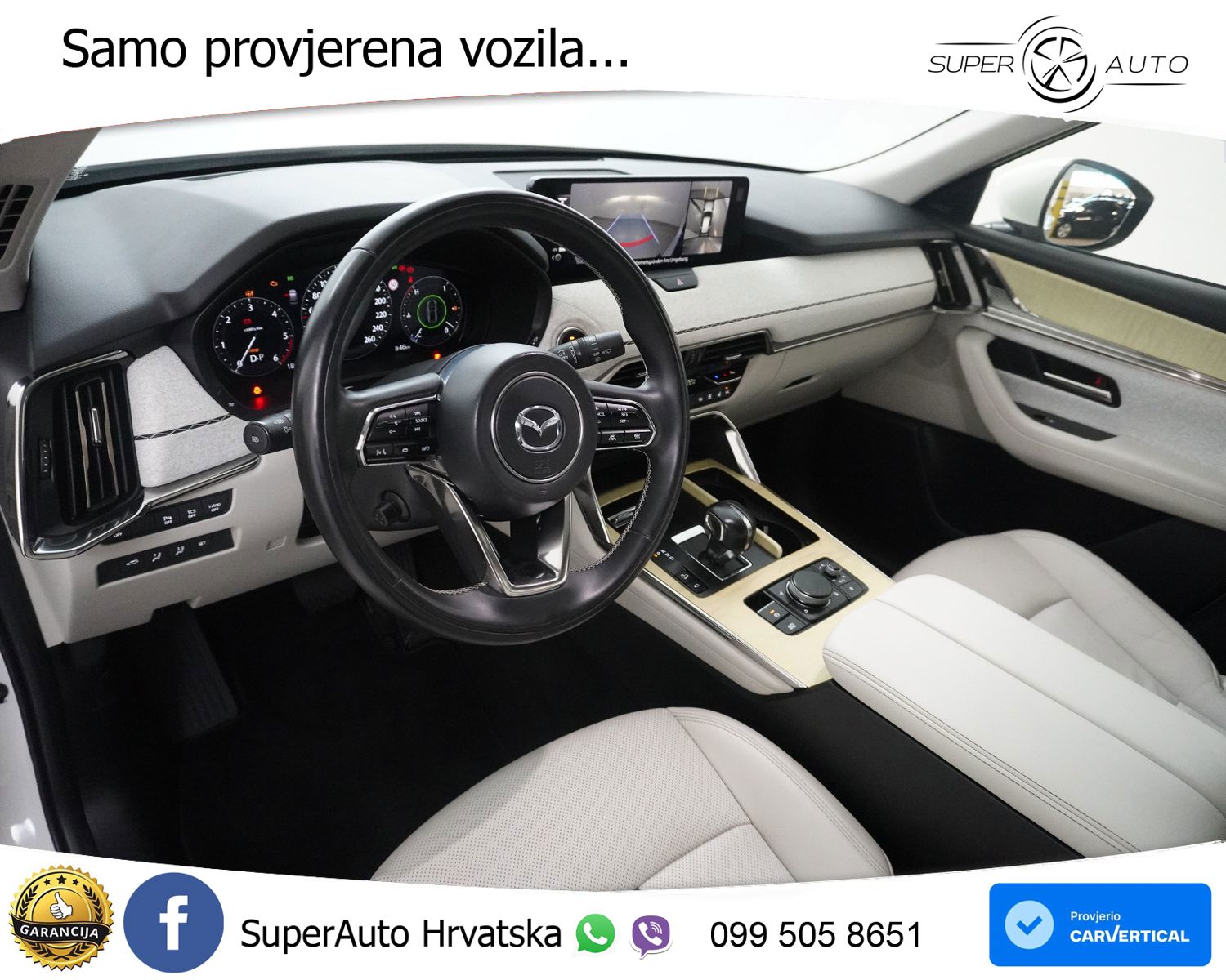 Mazda CX-60 3.3 e-Skyactiv D (254 KS) AWD Automatic LED+GR SJED+ACC
