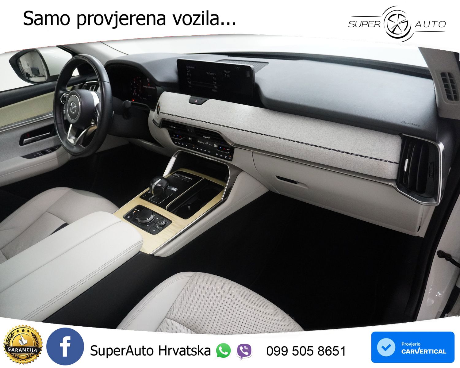 Mazda CX-60 3.3 e-Skyactiv D (254 KS) AWD Automatic LED+GR SJED+ACC