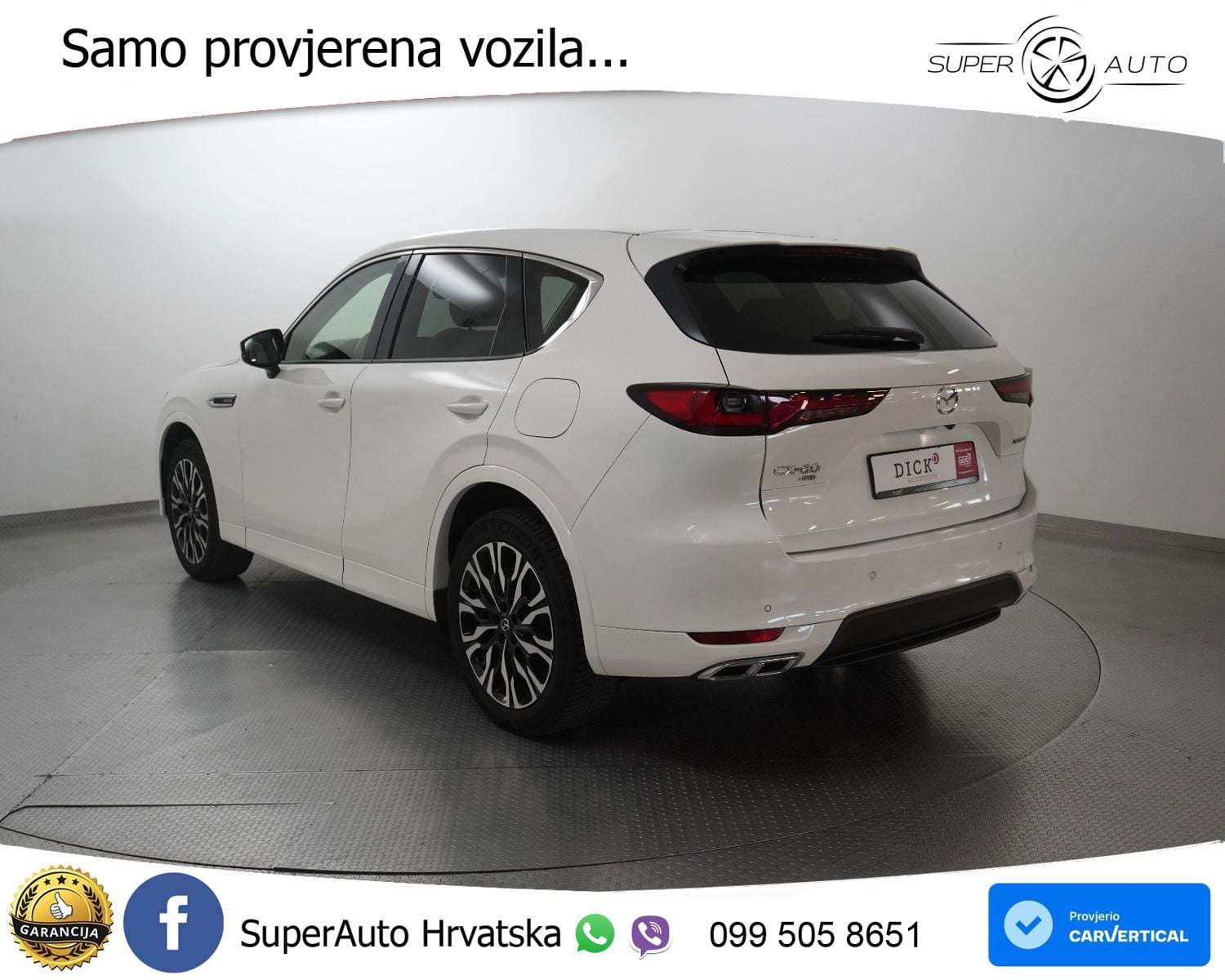 Mazda CX-60 3.3 e-Skyactiv D (254 KS) AWD Automatic LED+GR SJED+ACC