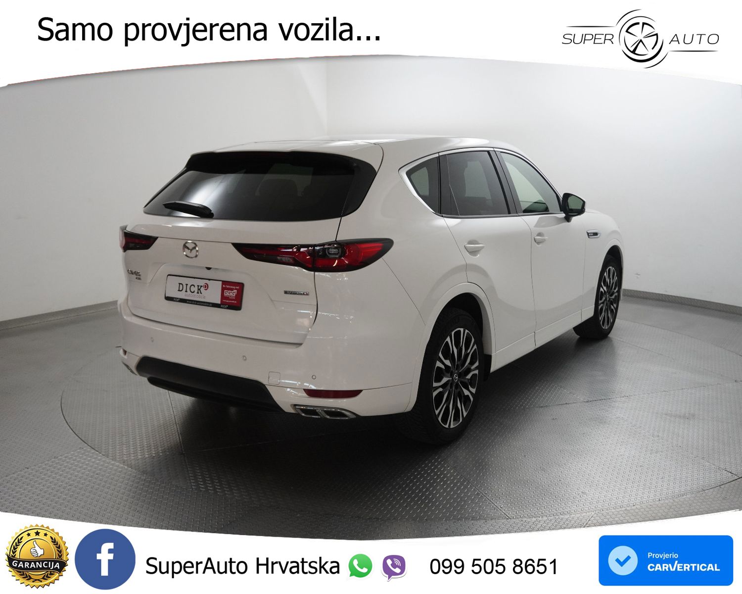 Mazda CX-60 3.3 e-Skyactiv D (254 KS) AWD Automatic LED+GR SJED+ACC
