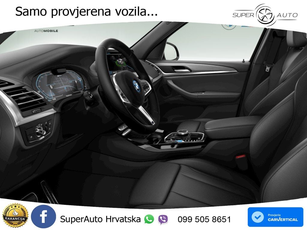 BMW iX3 80 kWh (286 KS) M Sport LED+GR SJED+ACC