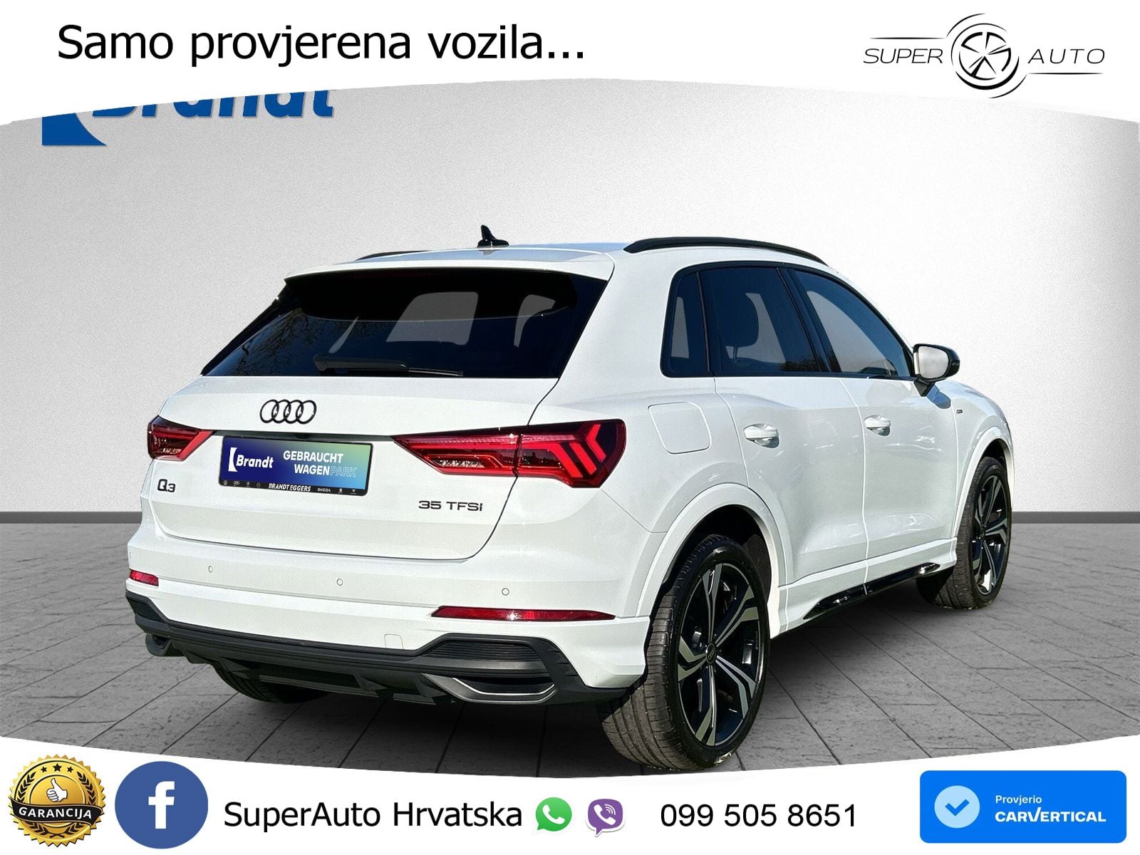 Audi Q3 35 TFSI (150 KS) S tronic S line LED+GR SJED+ACC