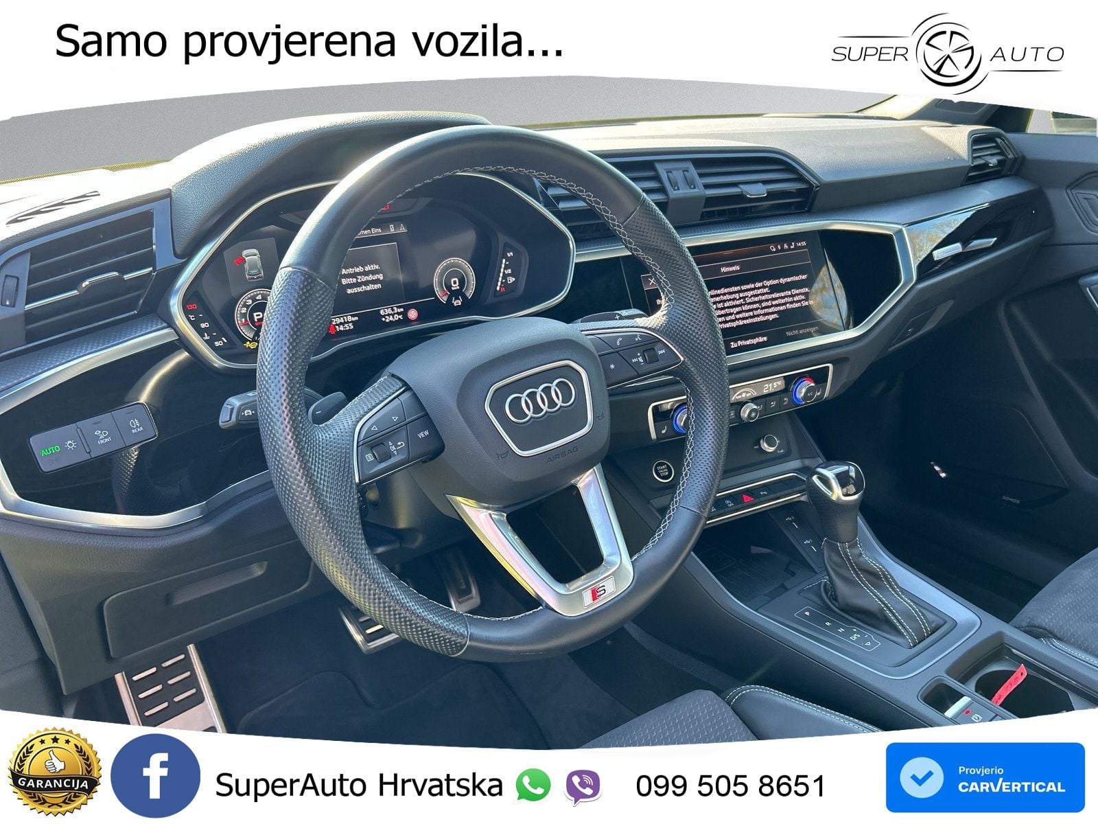Audi Q3 35 TFSI (150 KS) S tronic S line LED+GR SJED+ACC
