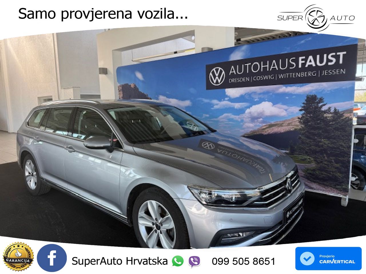 Volkswagen Passat Variant 2.0 TSI (190 KS) DSG Elegance LED+GR SJED+ACC