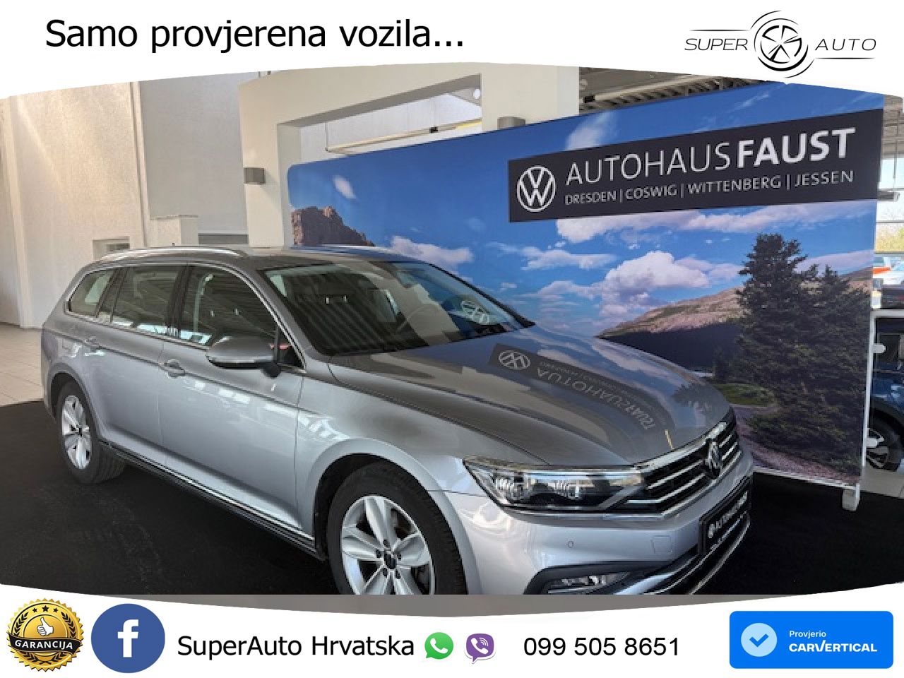Volkswagen Passat Variant 2.0 TSI (190 KS) DSG Elegance LED+GR SJED+ACC