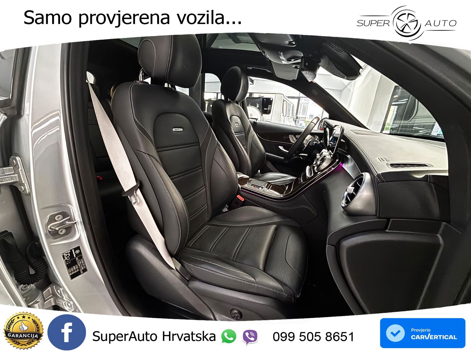 Mercedes AMG GLC 63 S V8 (510 KS) 4MATIC+ MCT ACC+HEAD+GR SJED+360+PANO