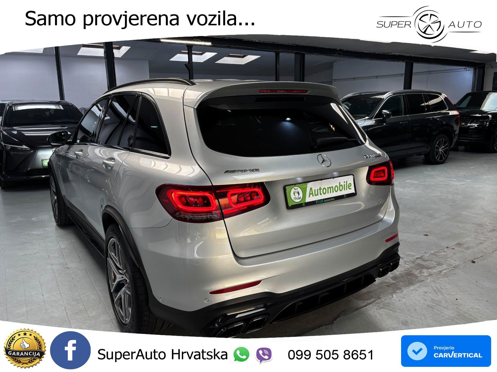 Mercedes AMG GLC 63 S V8 (510 KS) 4MATIC+ MCT ACC+HEAD+GR SJED+360+PANO