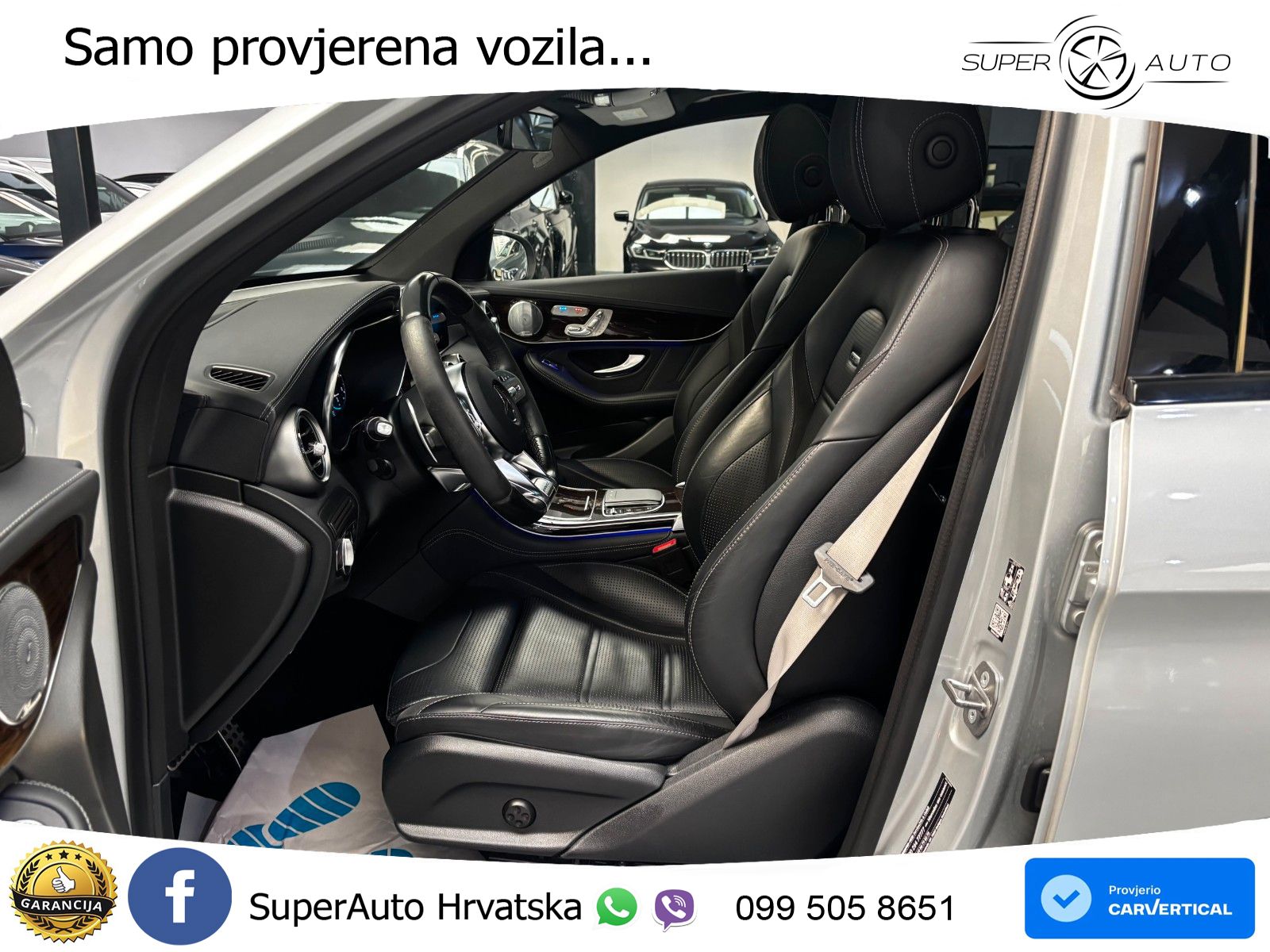 Mercedes AMG GLC 63 S V8 (510 KS) 4MATIC+ MCT ACC+HEAD+GR SJED+360+PANO
