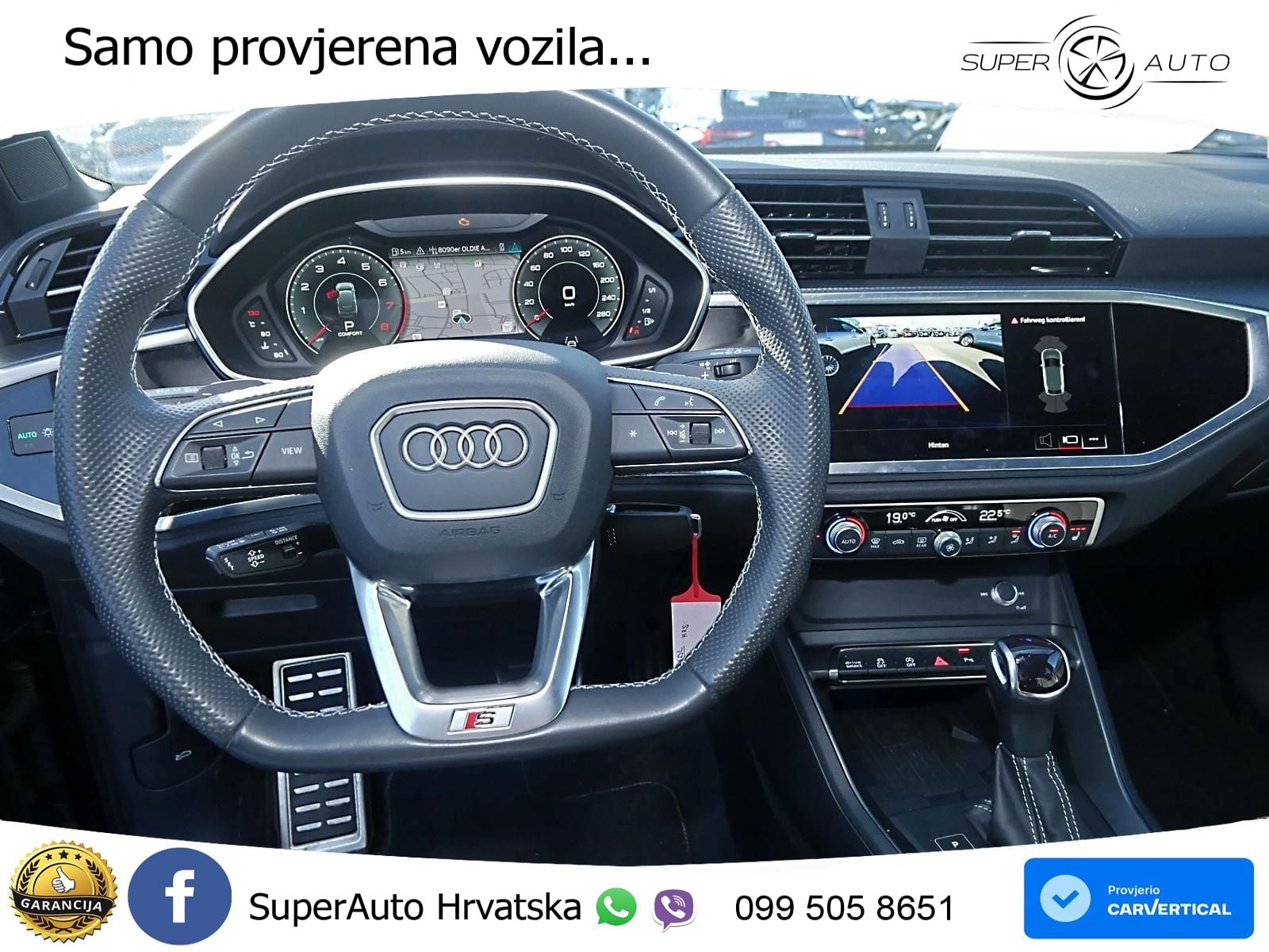Audi Q3 Sportback 45 TFSI (245 KS) quattro S tronic 2x S line LED+GR SJED+ACC